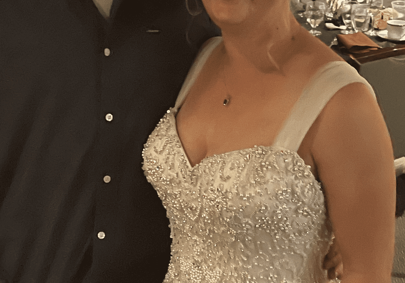 Floating Emerald-Cut Swiss Blue Topaz Halo Pendant