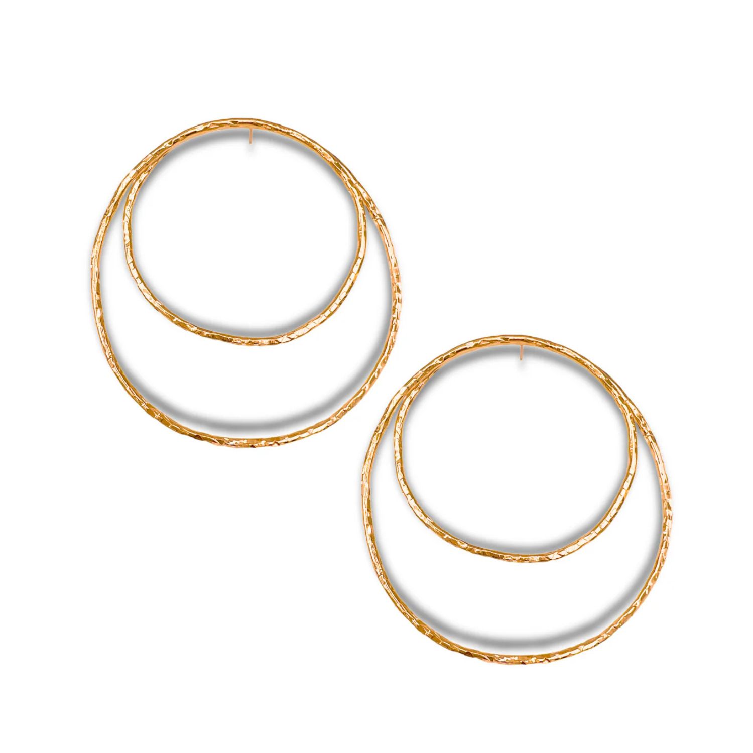 Ottavia Gold Post Earrings