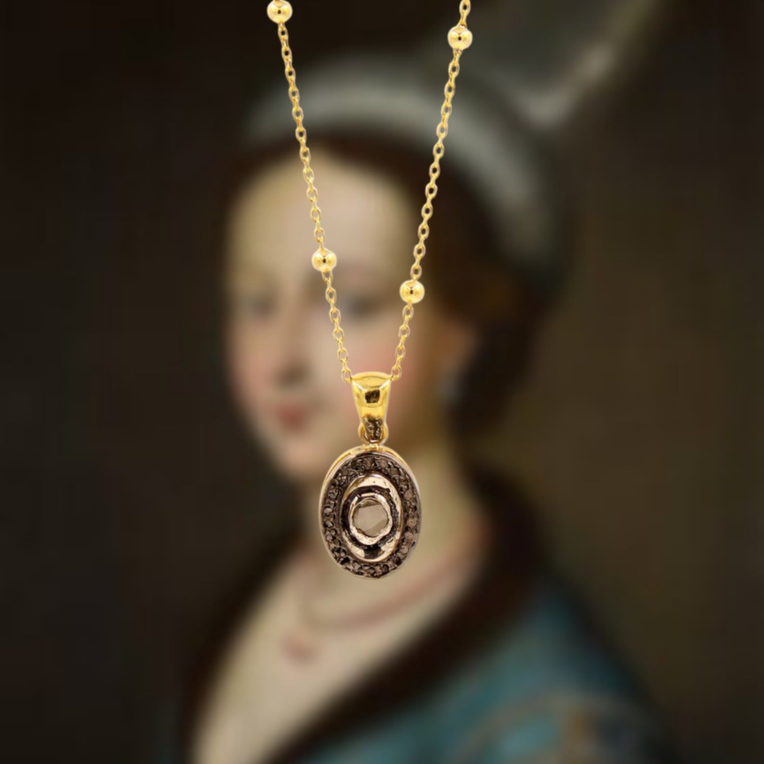 Ottoman Diamond Harem Necklace