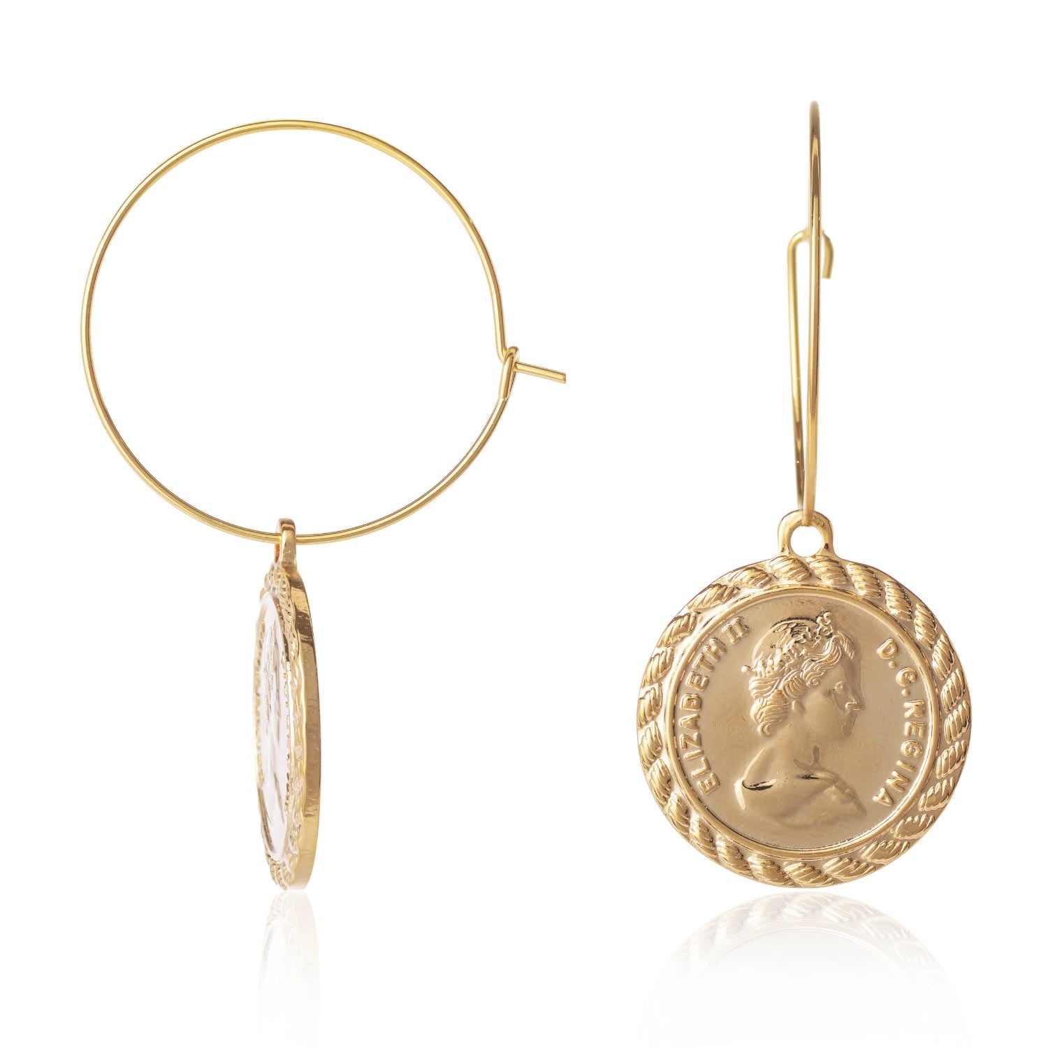 Coin Earrings