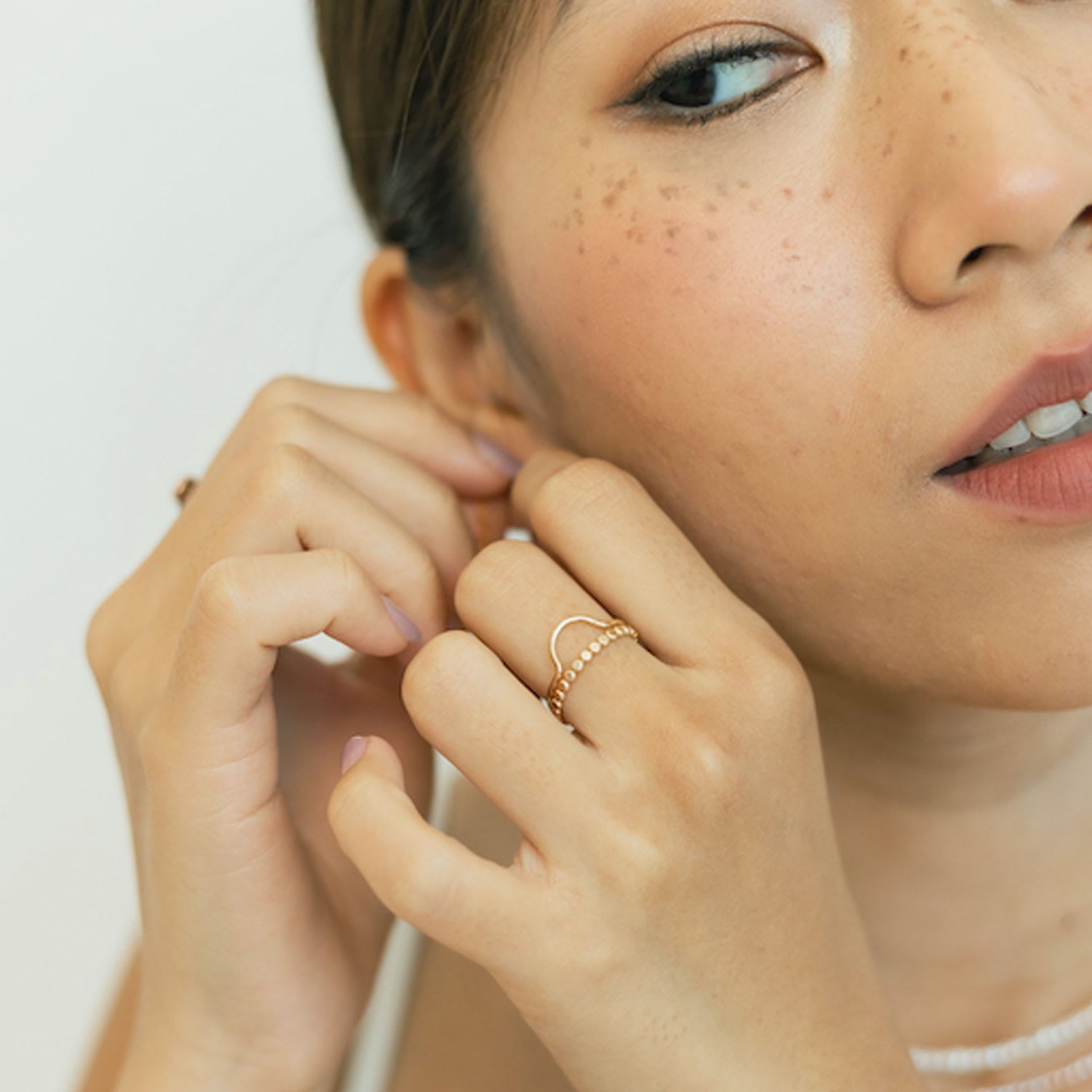 Over The Bump Gold-Filled Wave Ring