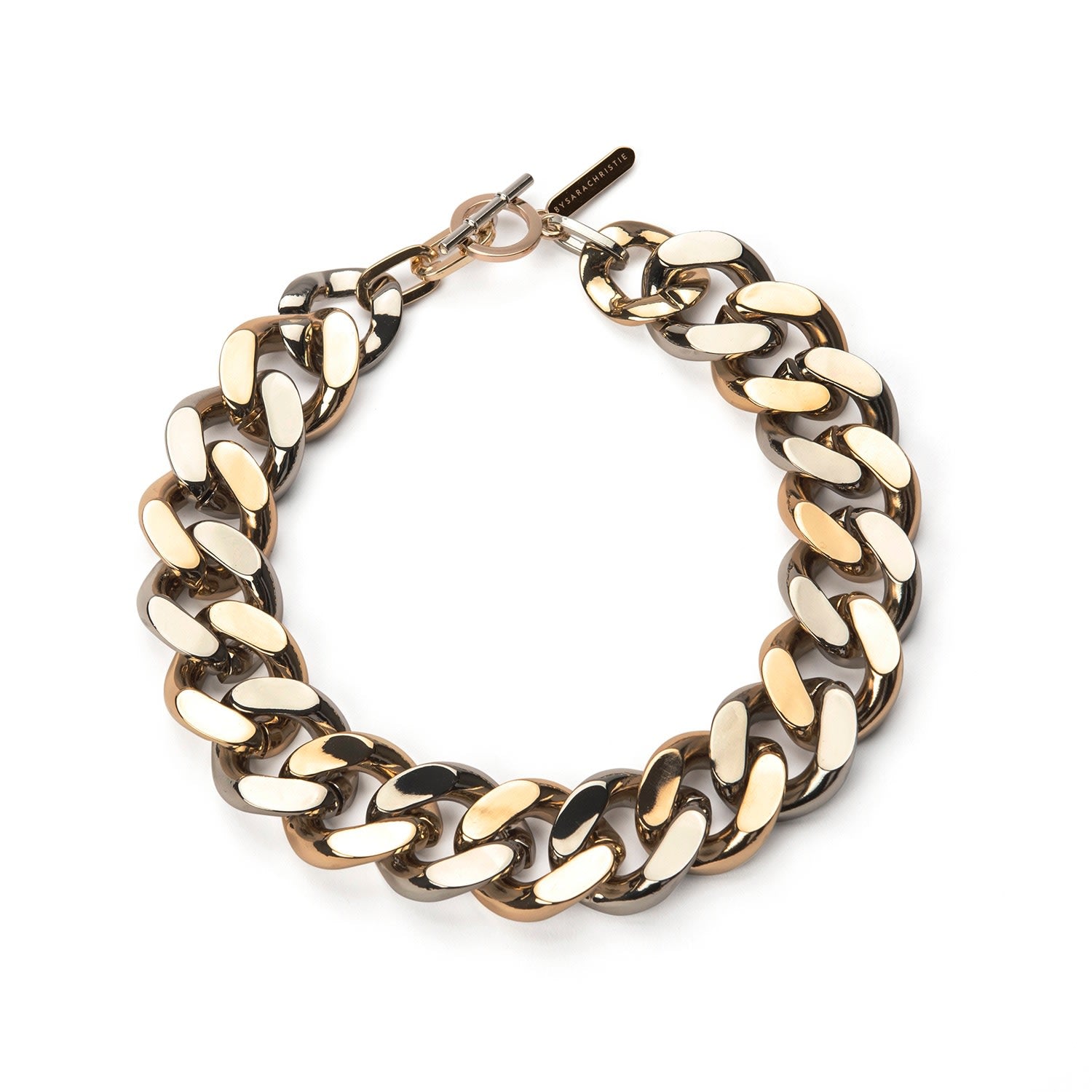 The Boss Chain Necklace - Gold, Silver