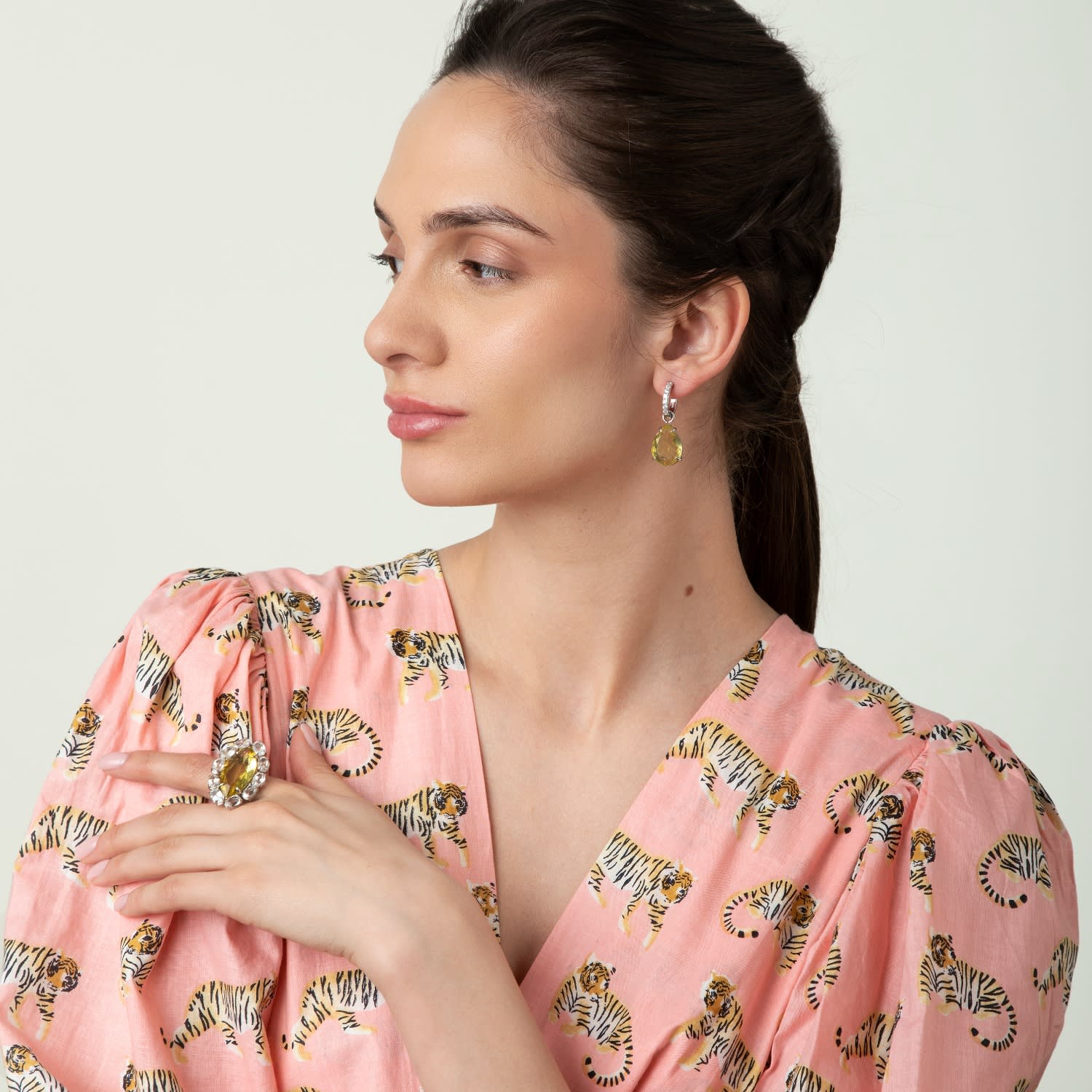 Paisley Huggies Lemon Quartz