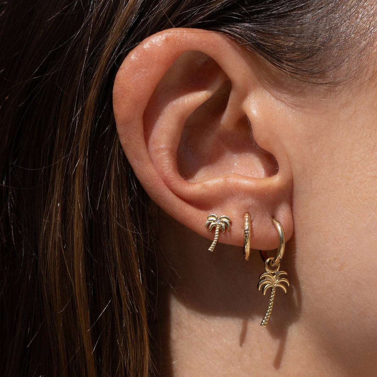 Palm Springs Gold Earrings