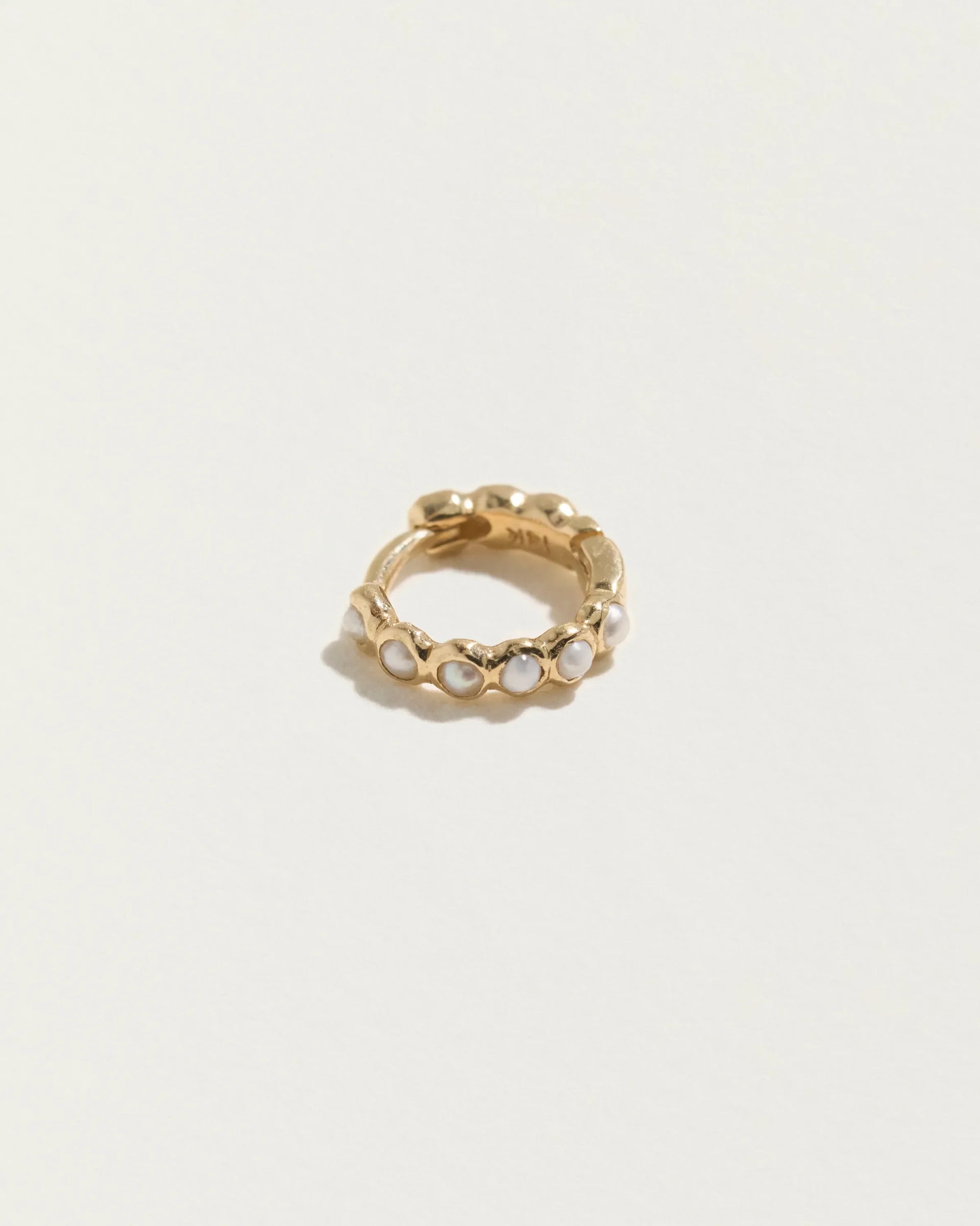 6mm Molten Eternity Huggie