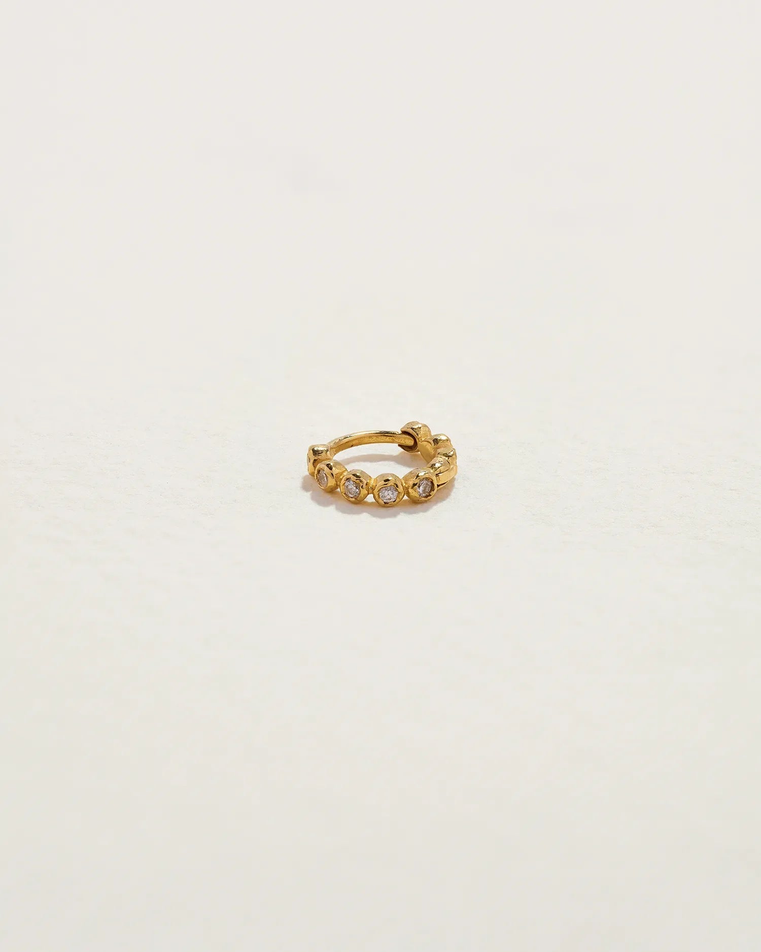 6mm Molten Eternity Huggie