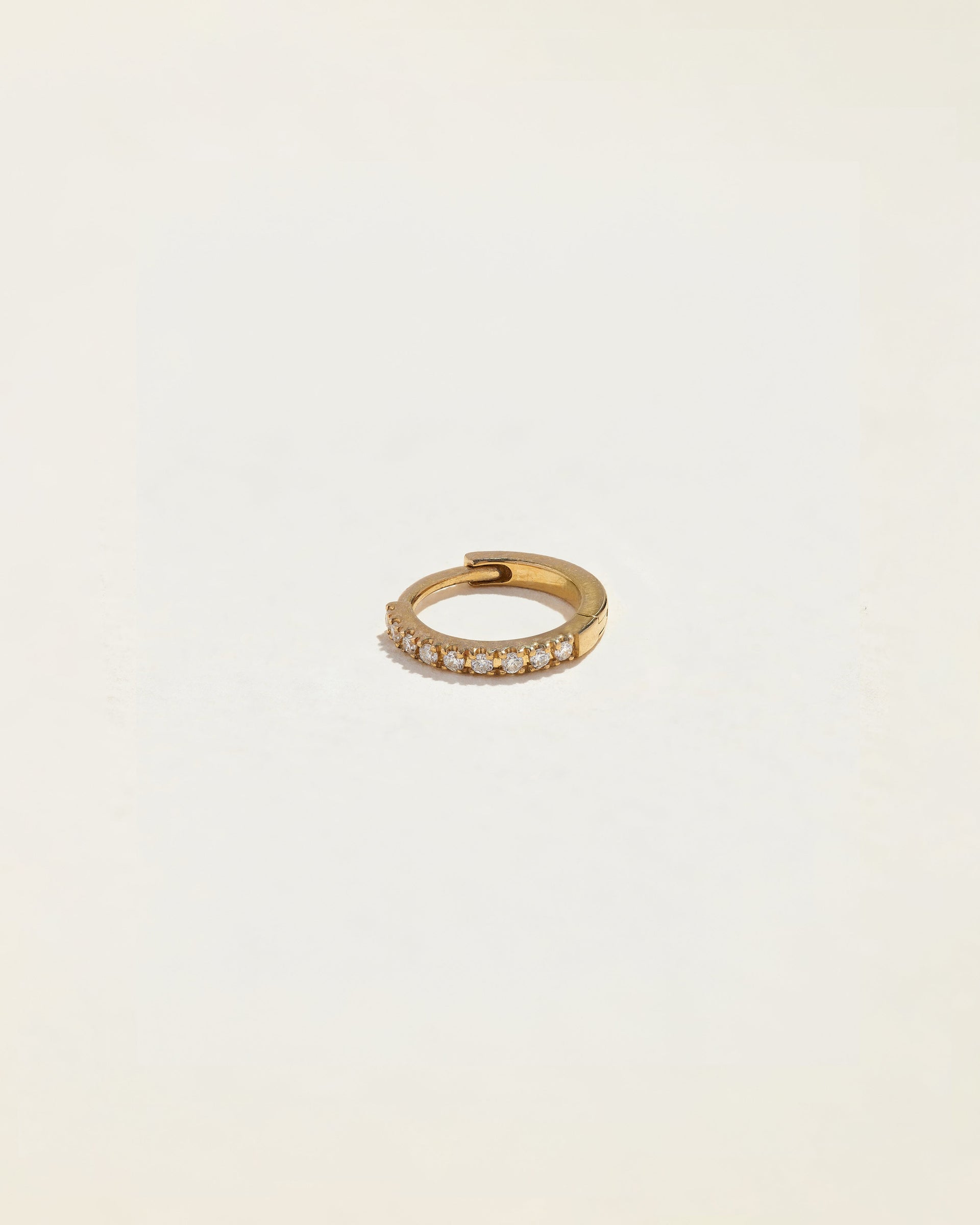 6mm Pavé Huggie