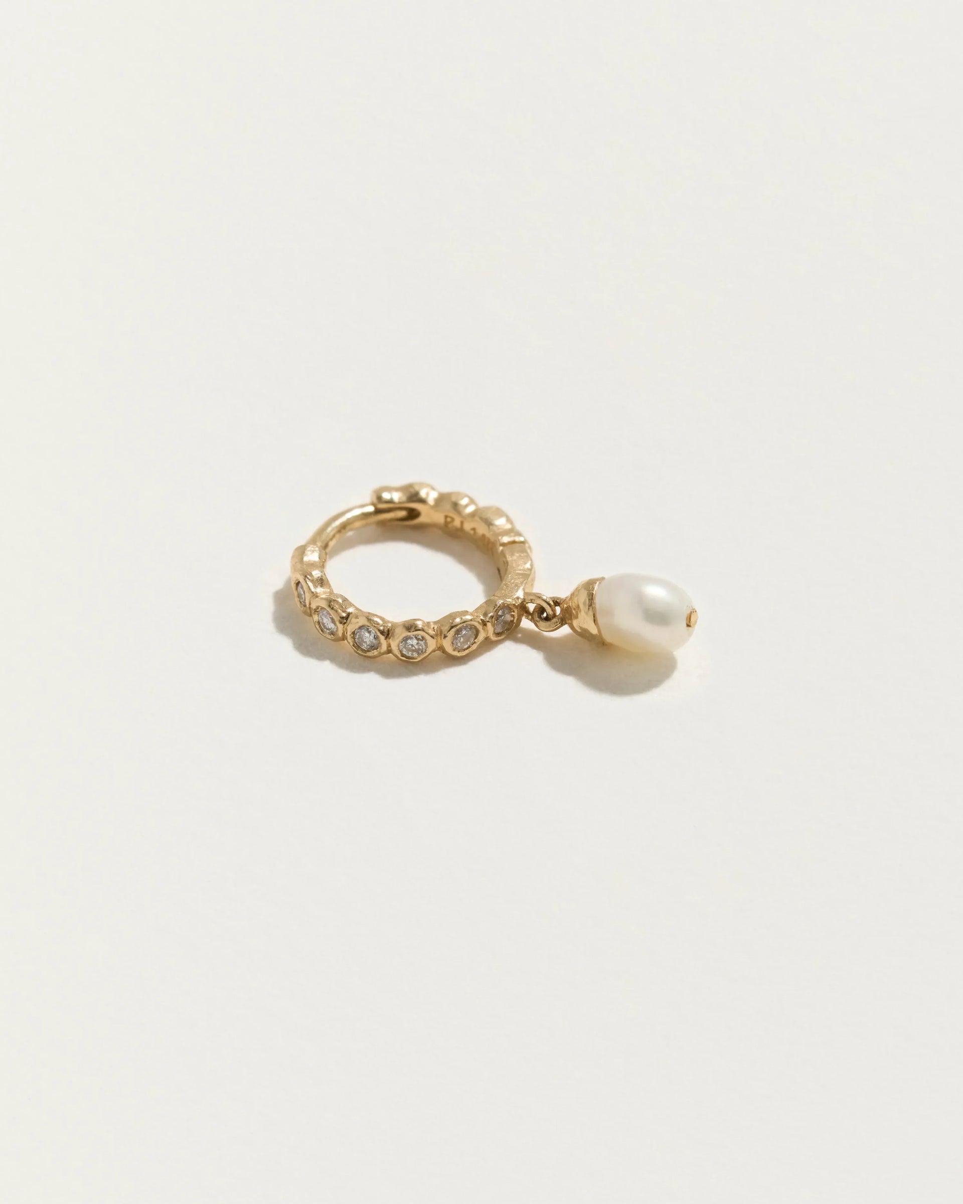 8mm Eternity Baroque Huggie