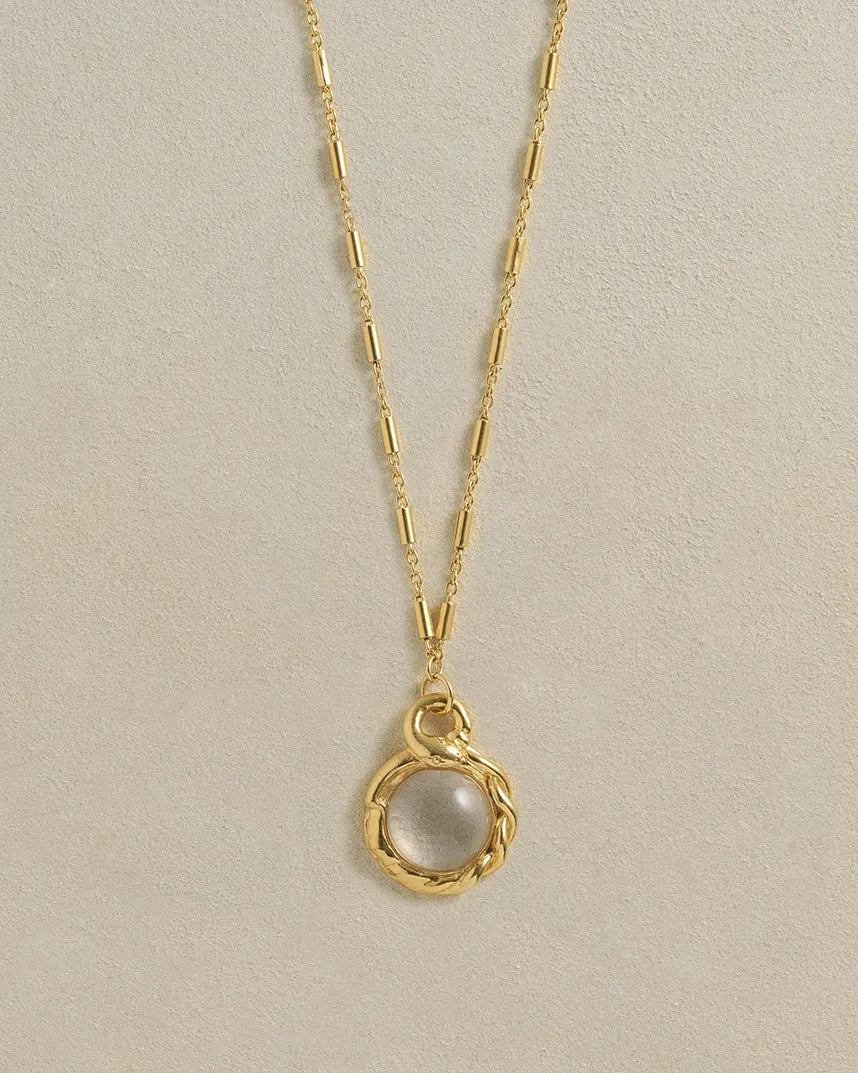 Braided Serpent Pendant