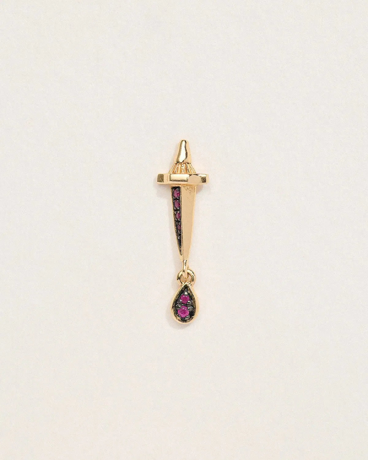 Dagger Drop Stud