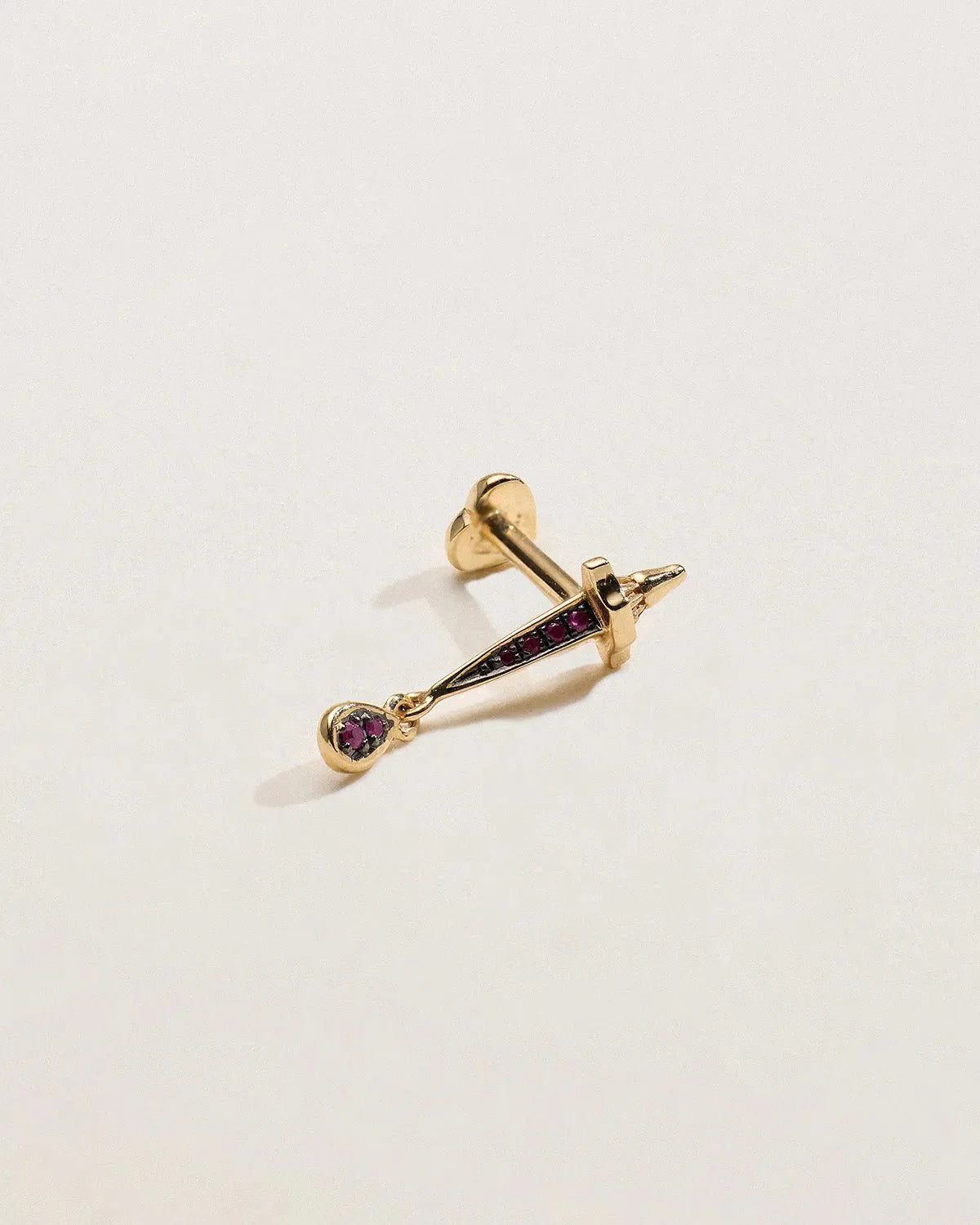 Dagger Drop Stud