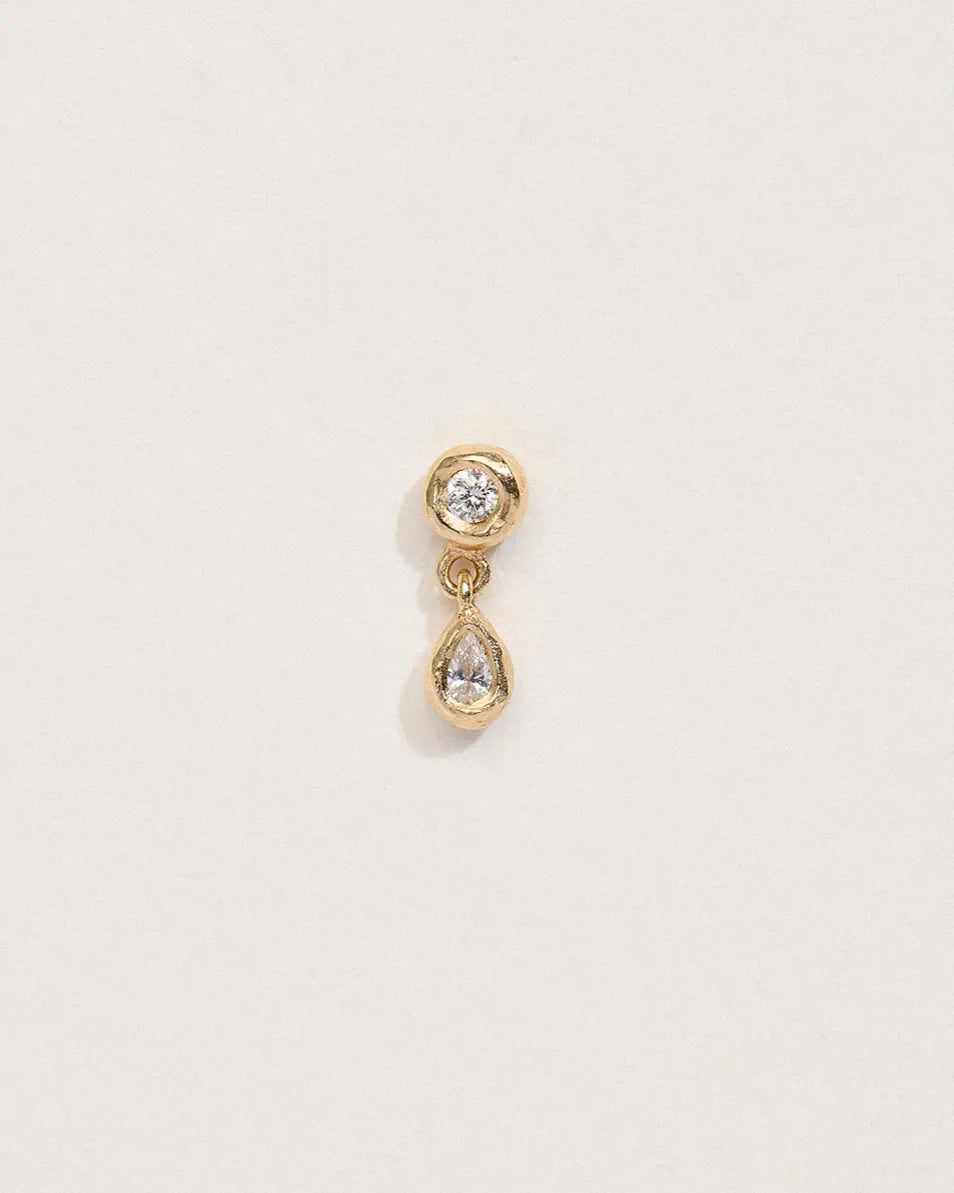 Dot Tear Stud