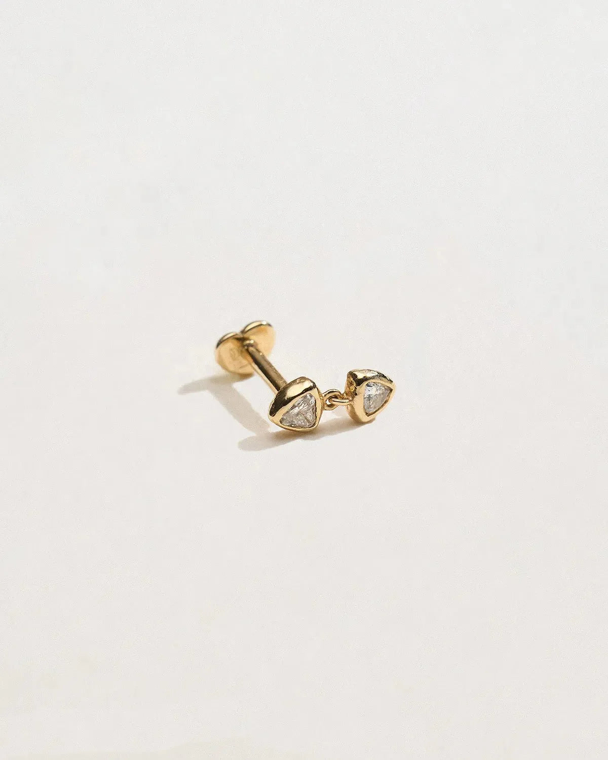 Duo Triangle Stud