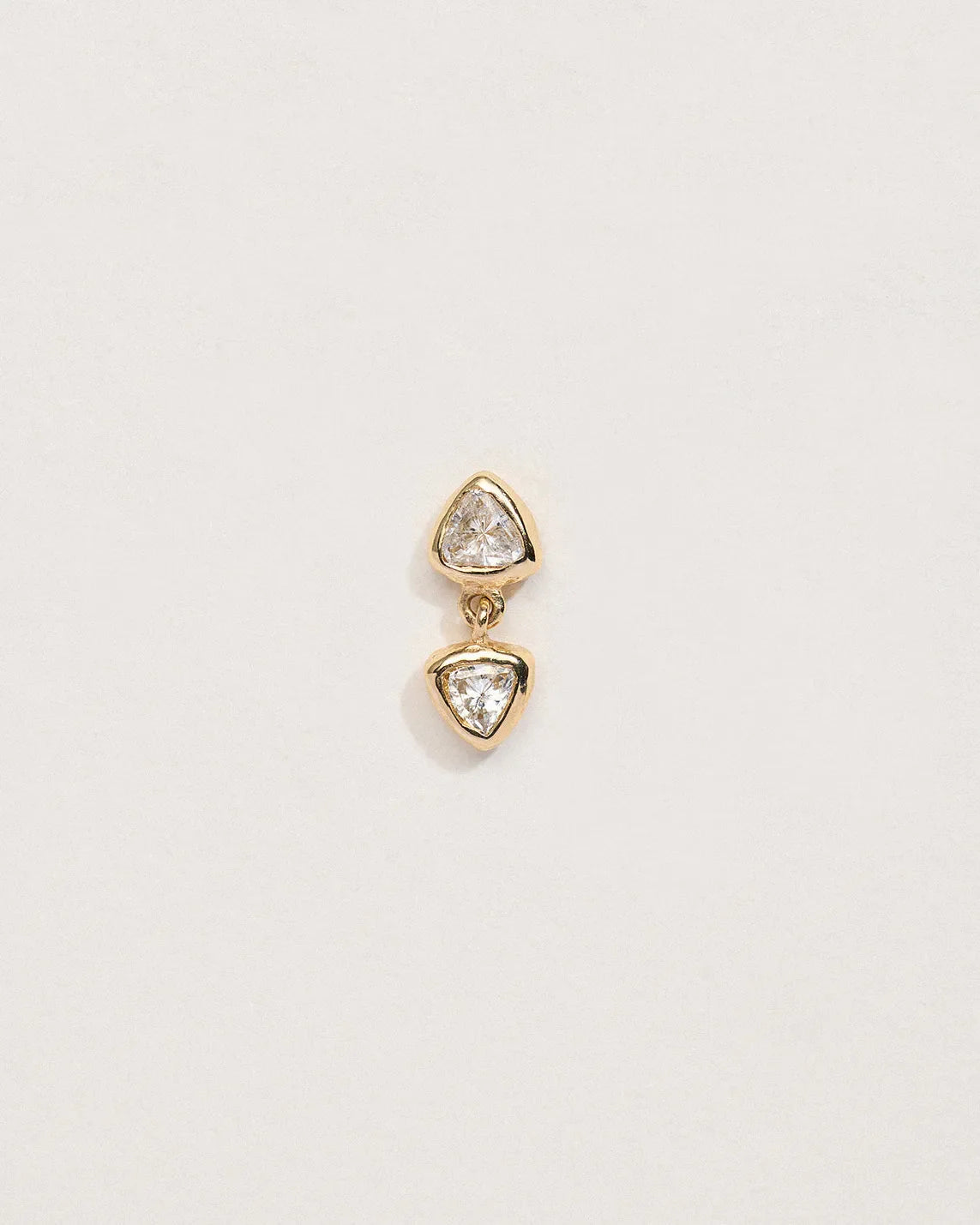 Duo Triangle Stud