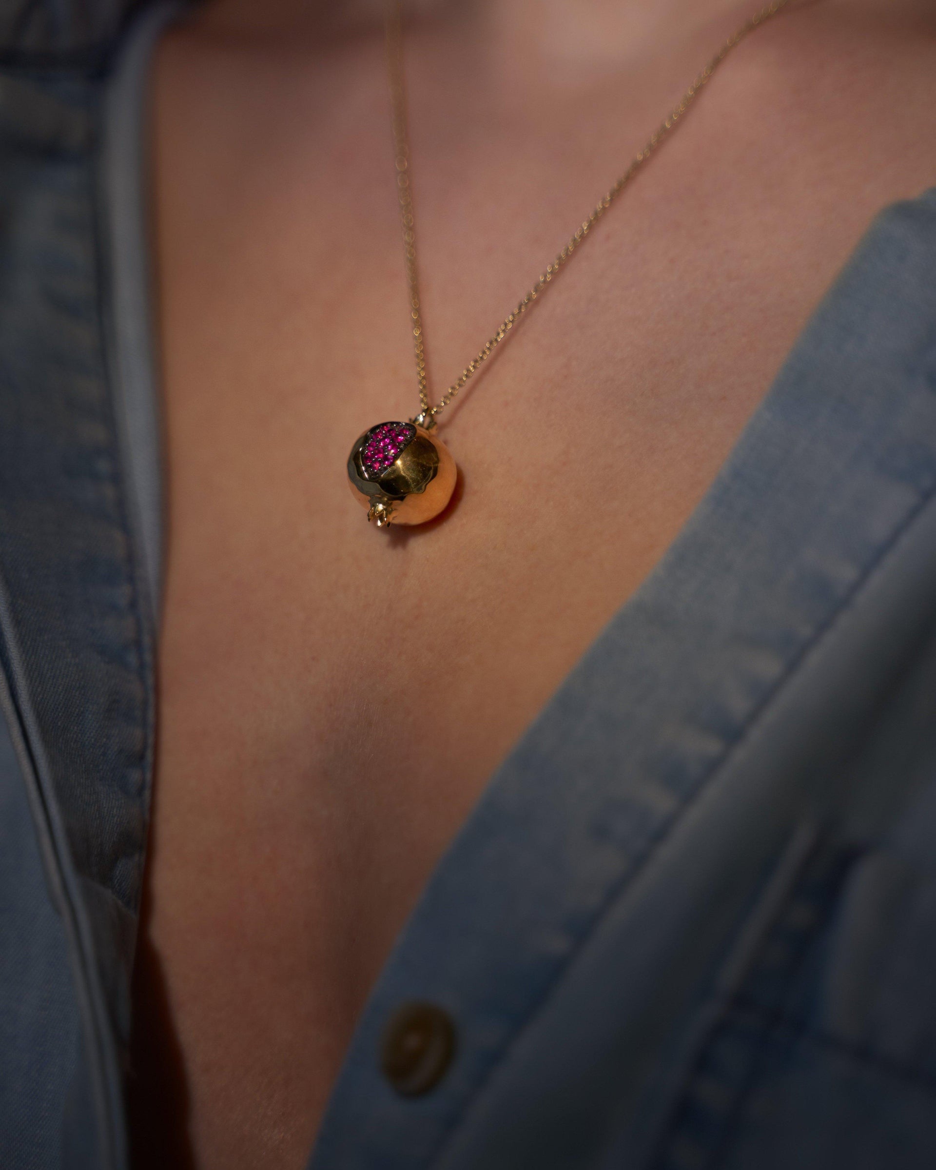 Ruby Hera Pendant