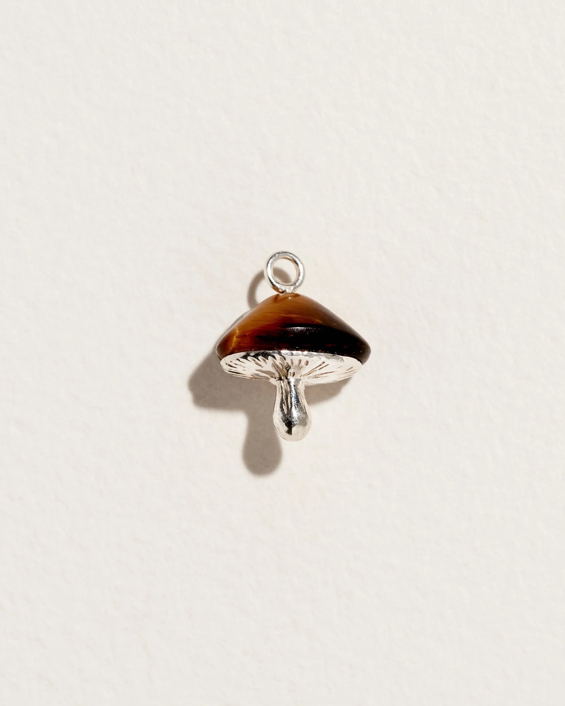 Inlay Mushroom Charm