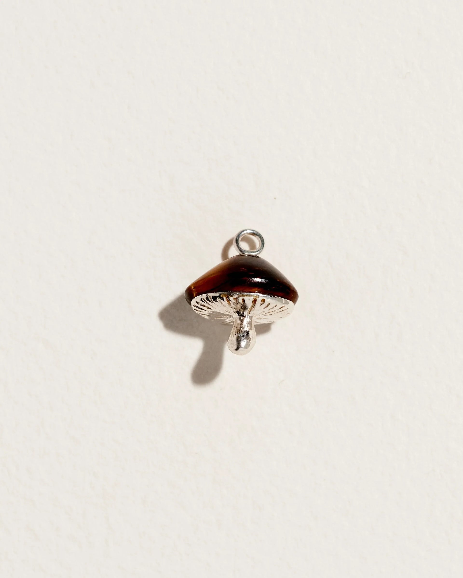 Inlay Mushroom Charm