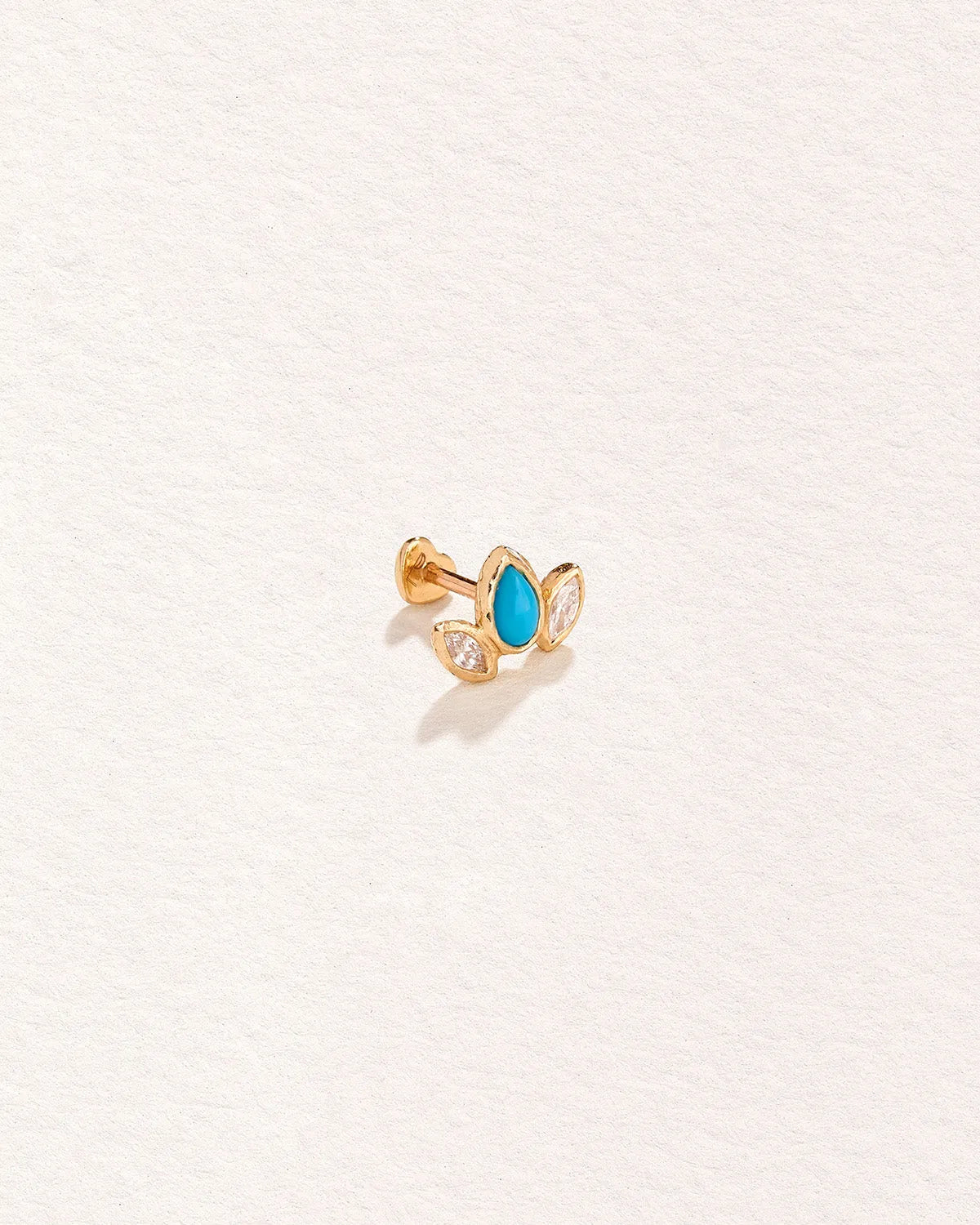 Marquise Pear Stud