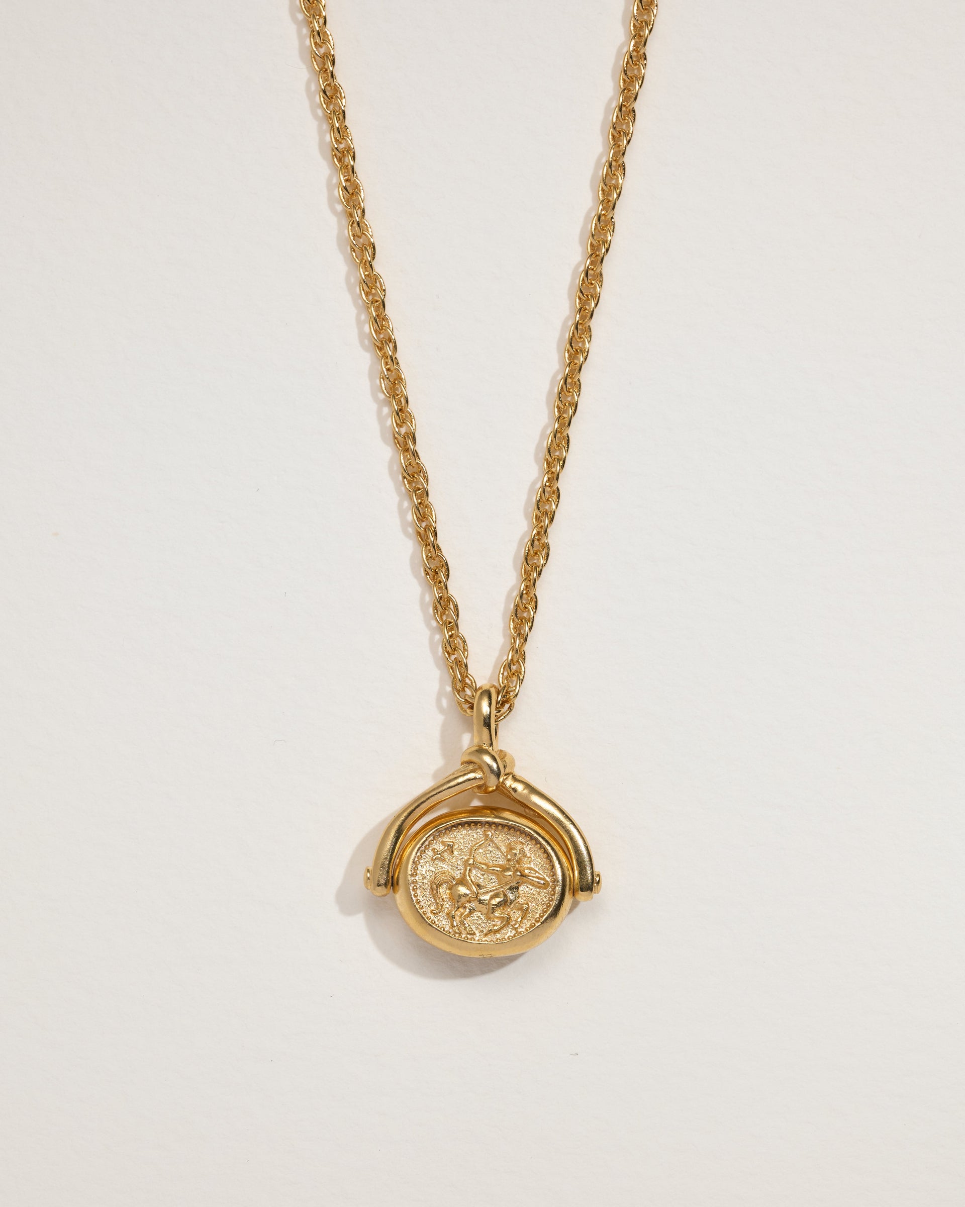 Sagittarius Spinner Pendant