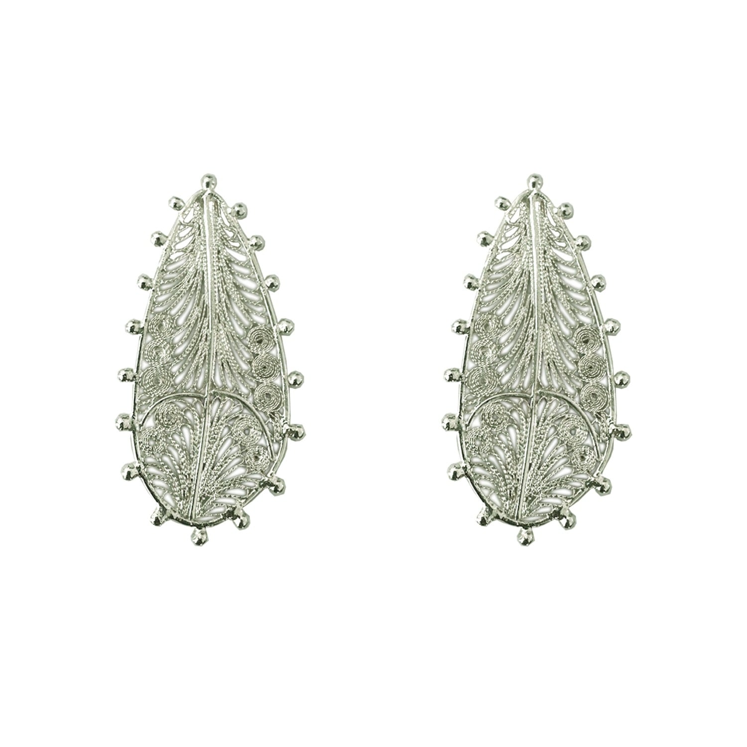 Pandora Silver Big Drops Earrings