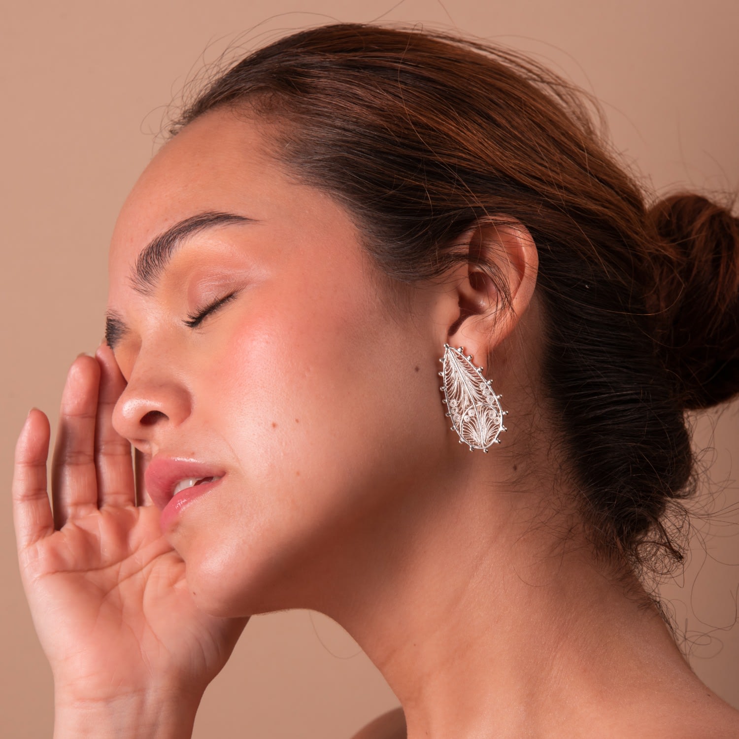 Pandora Silver Big Drops Earrings