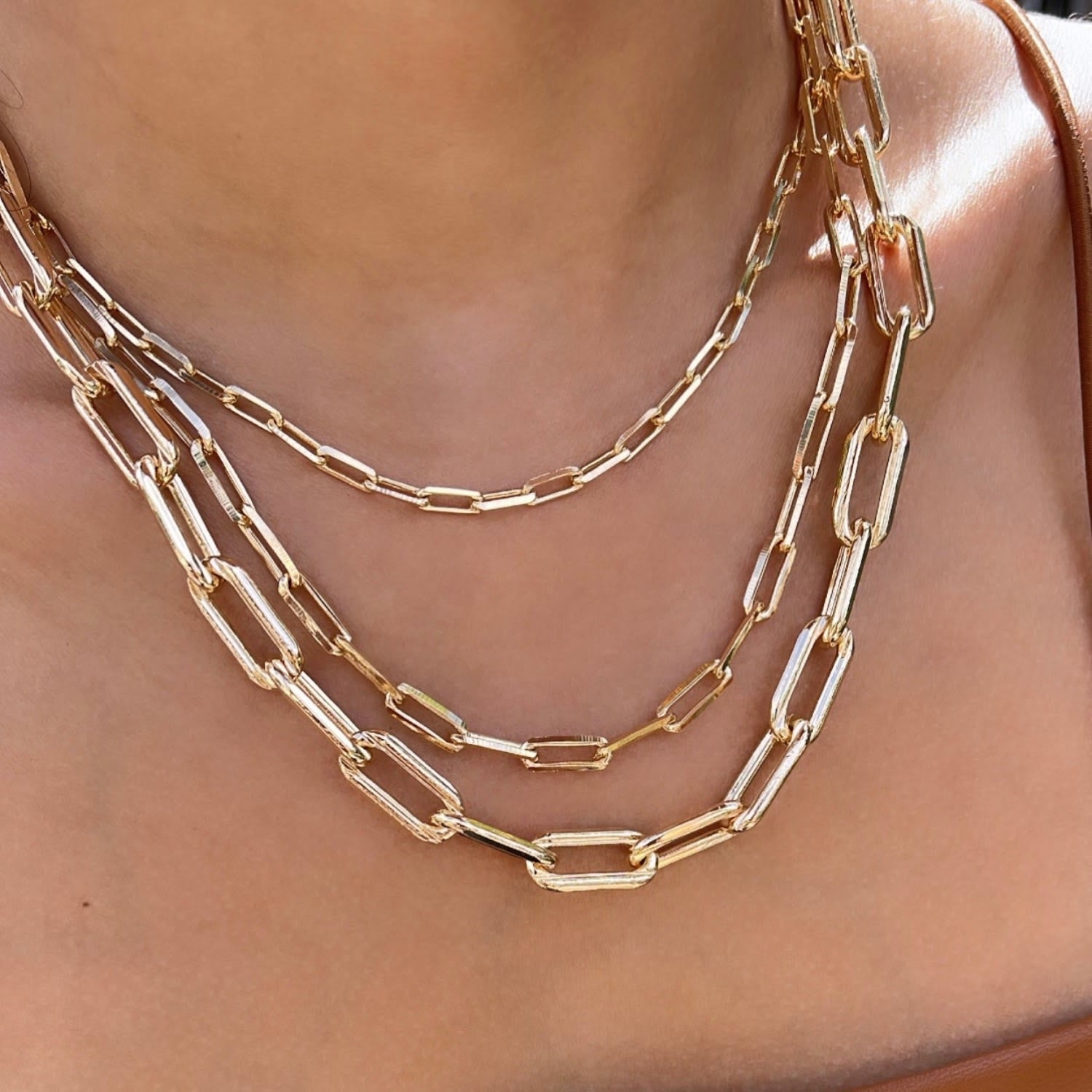 Paper Clip Five Mm Chain
