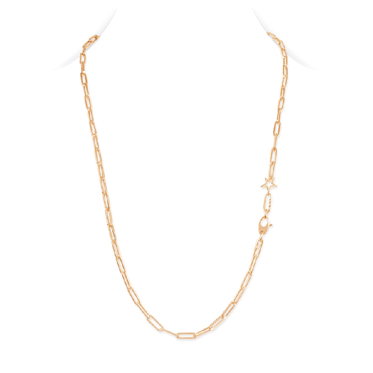 Paper Clip Star Chain