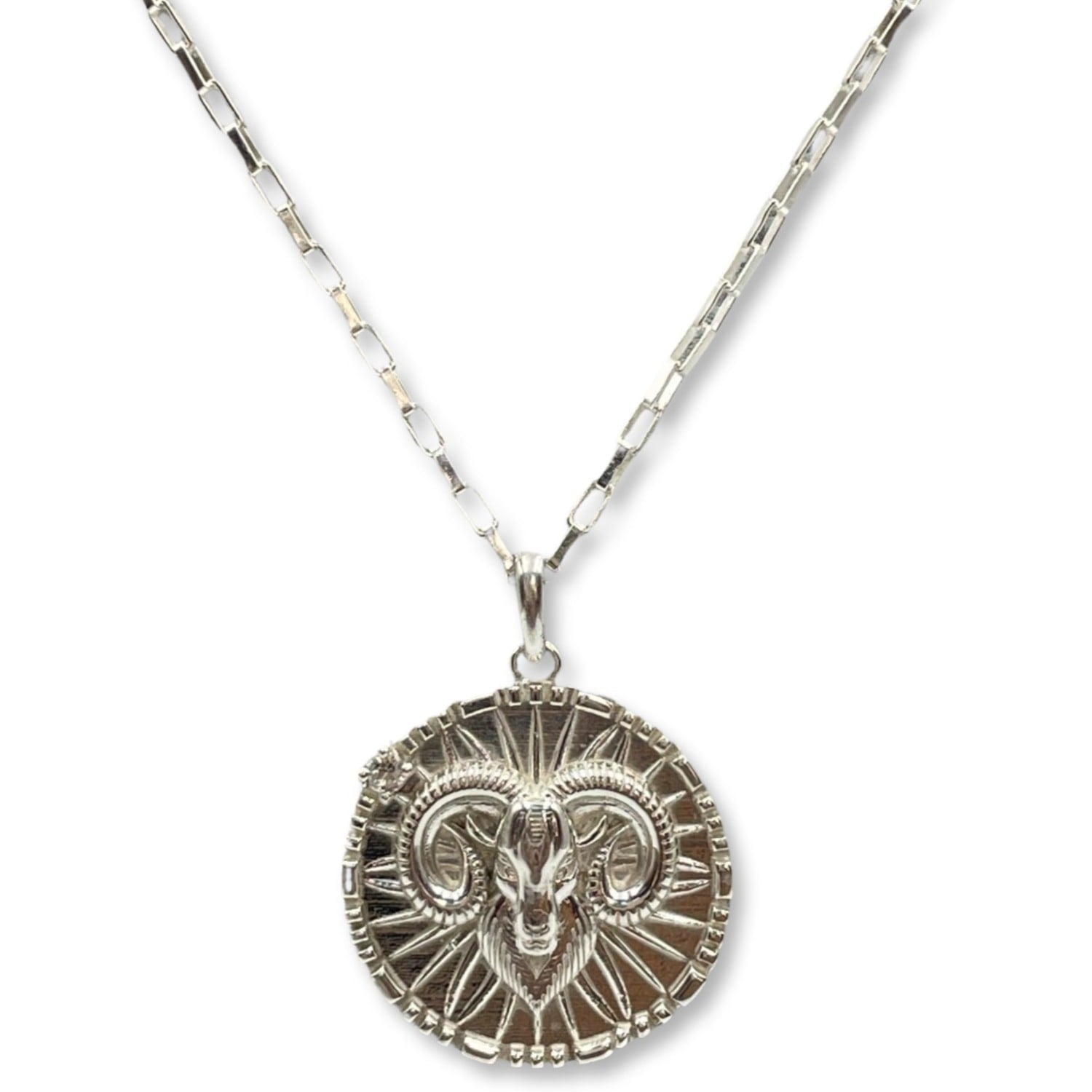 Papyrus Zodiac Silver Aries Pendant