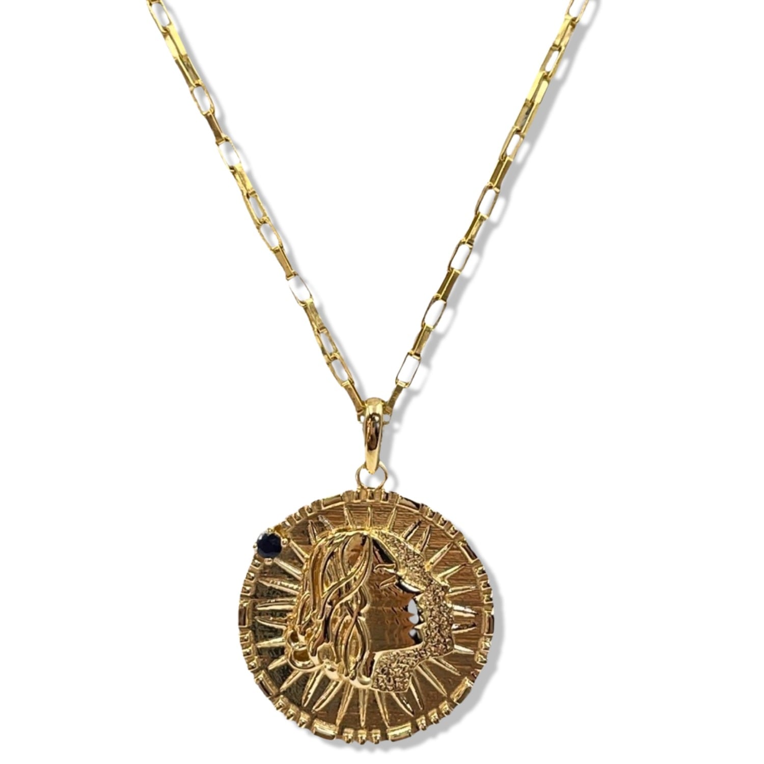 Papyrus Zodiac Vermeil Gemini Pendant