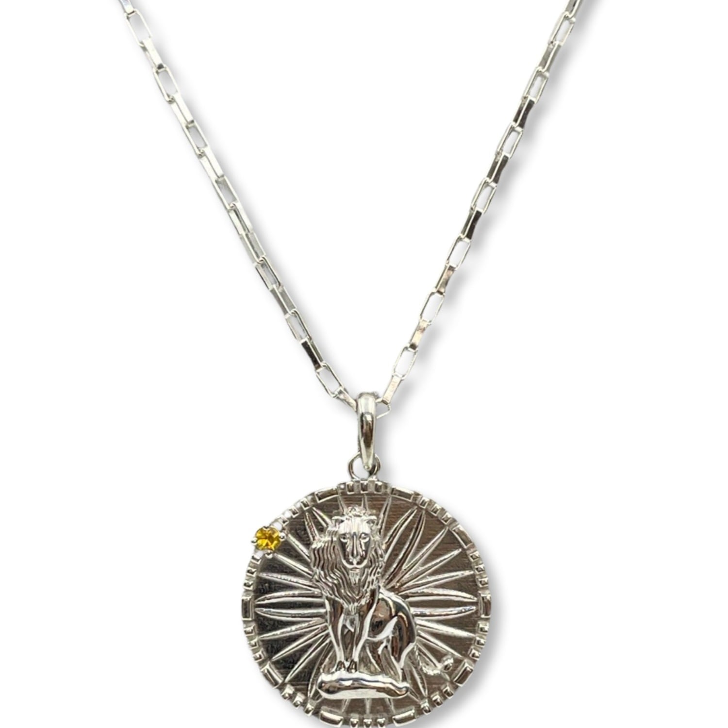 Papyrus Zodiac Sterling Silver Leo