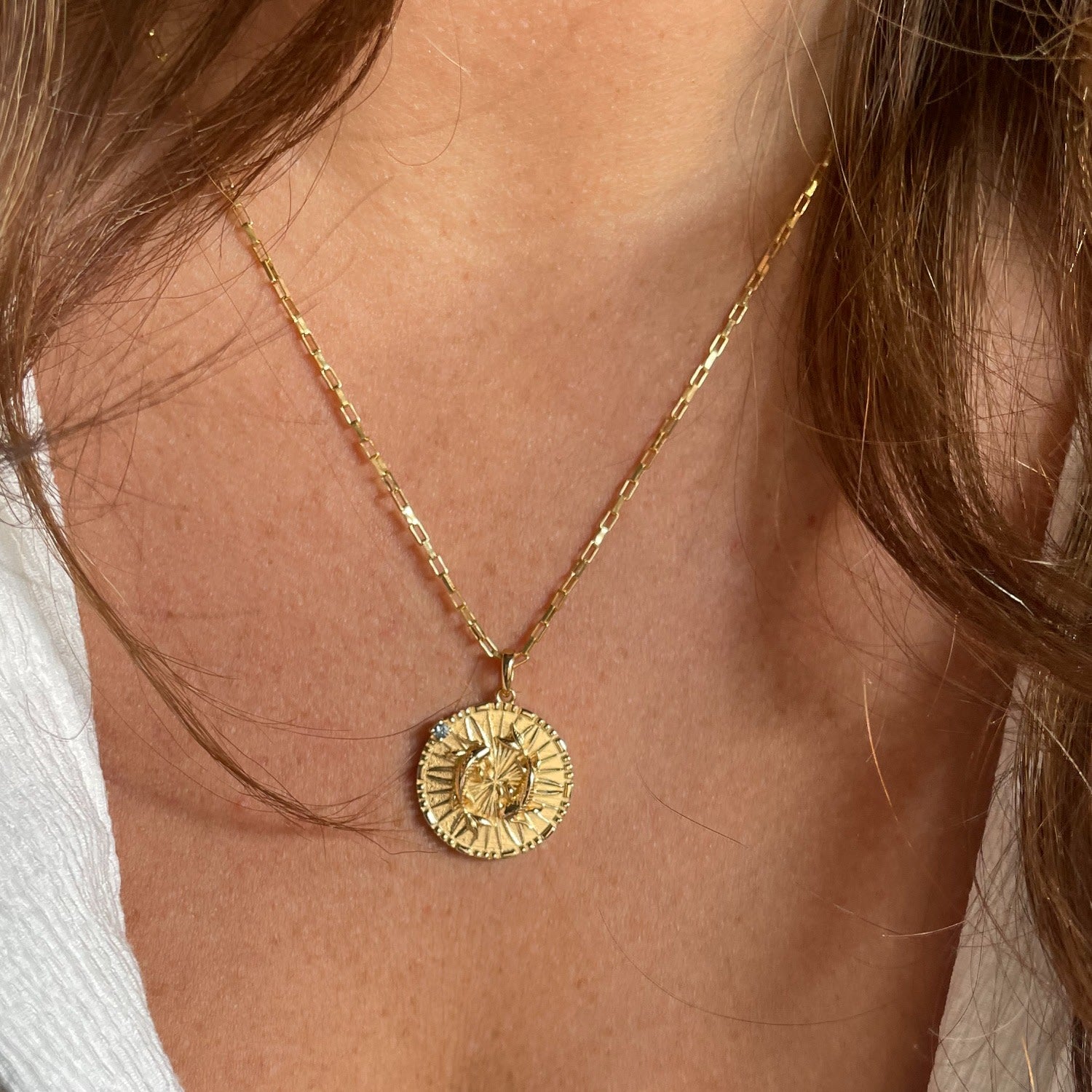 Papyrus Zodiac Sterling Silver Pisces