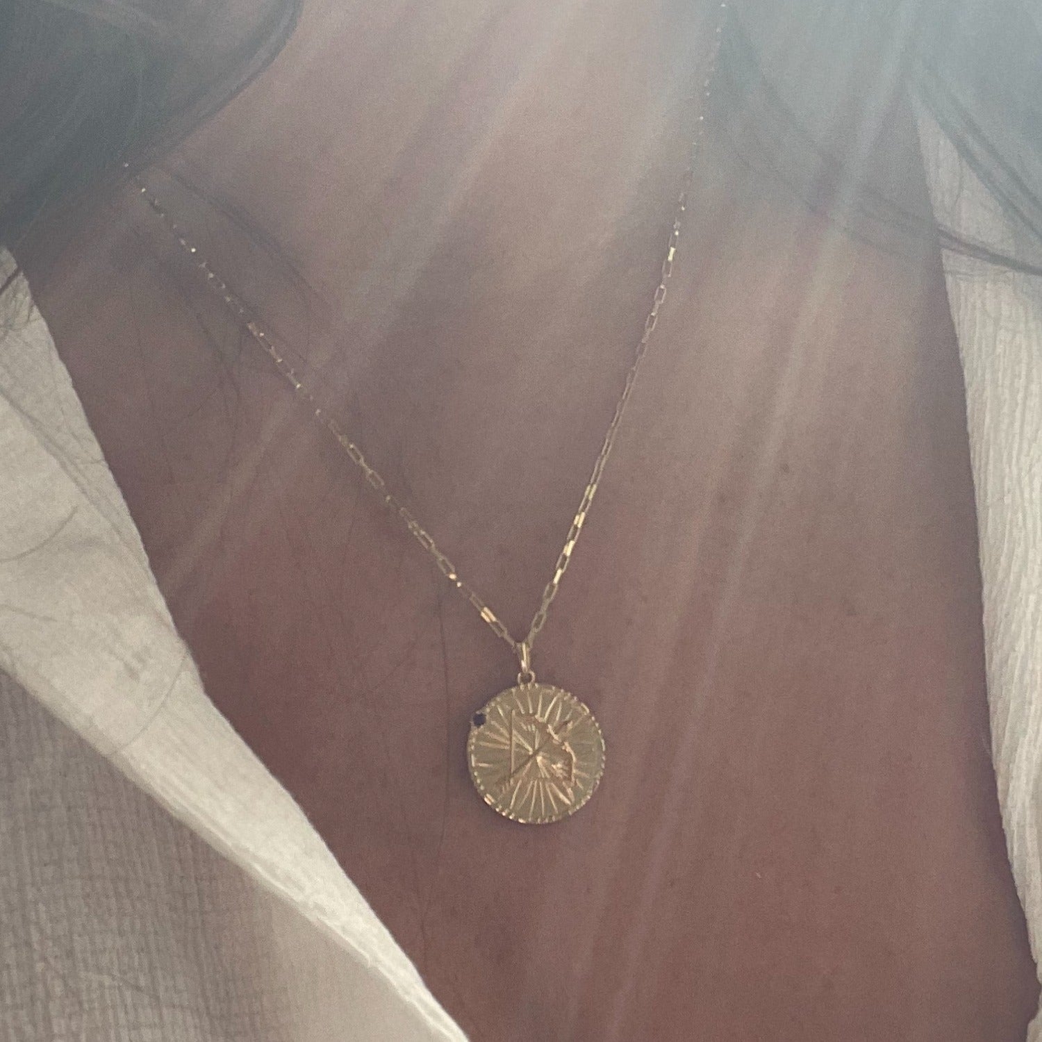 Papyrus Zodiac Vermeil Sagittarius Pendant