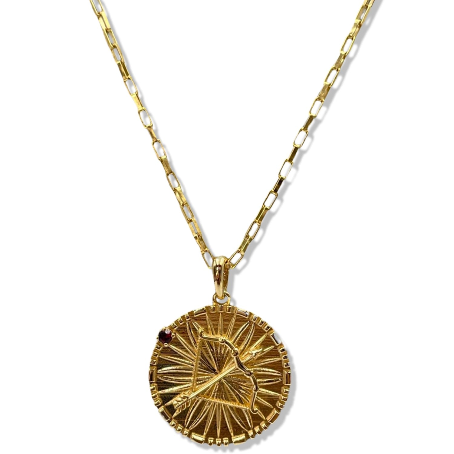 Papyrus Zodiac Vermeil Sagittarius Pendant