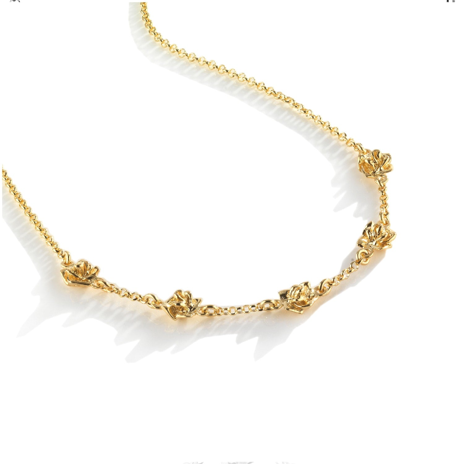Parfum Unaloe Necklace Gold-Plated