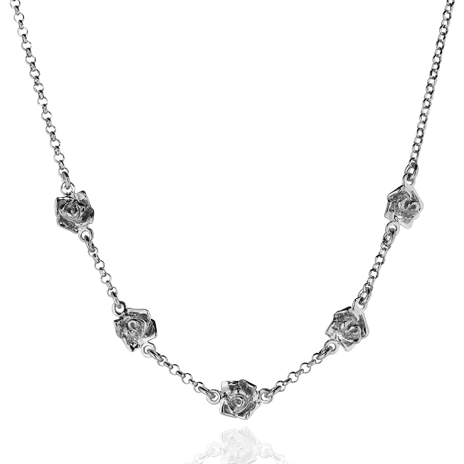 Parfum Necklace Silver
