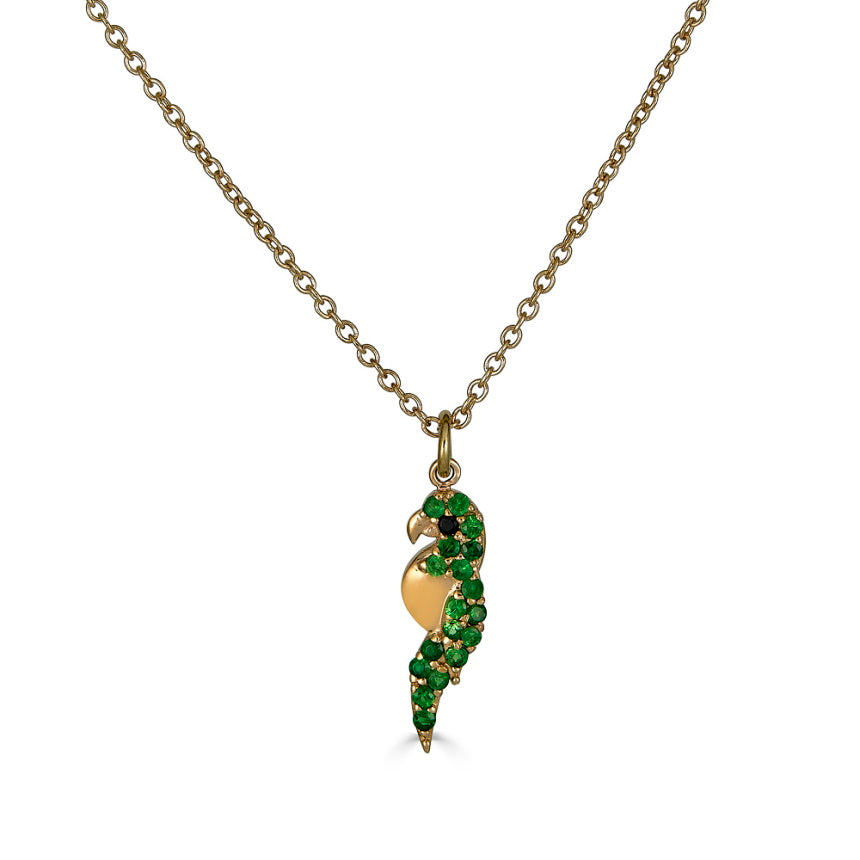 Parrot Green Necklace