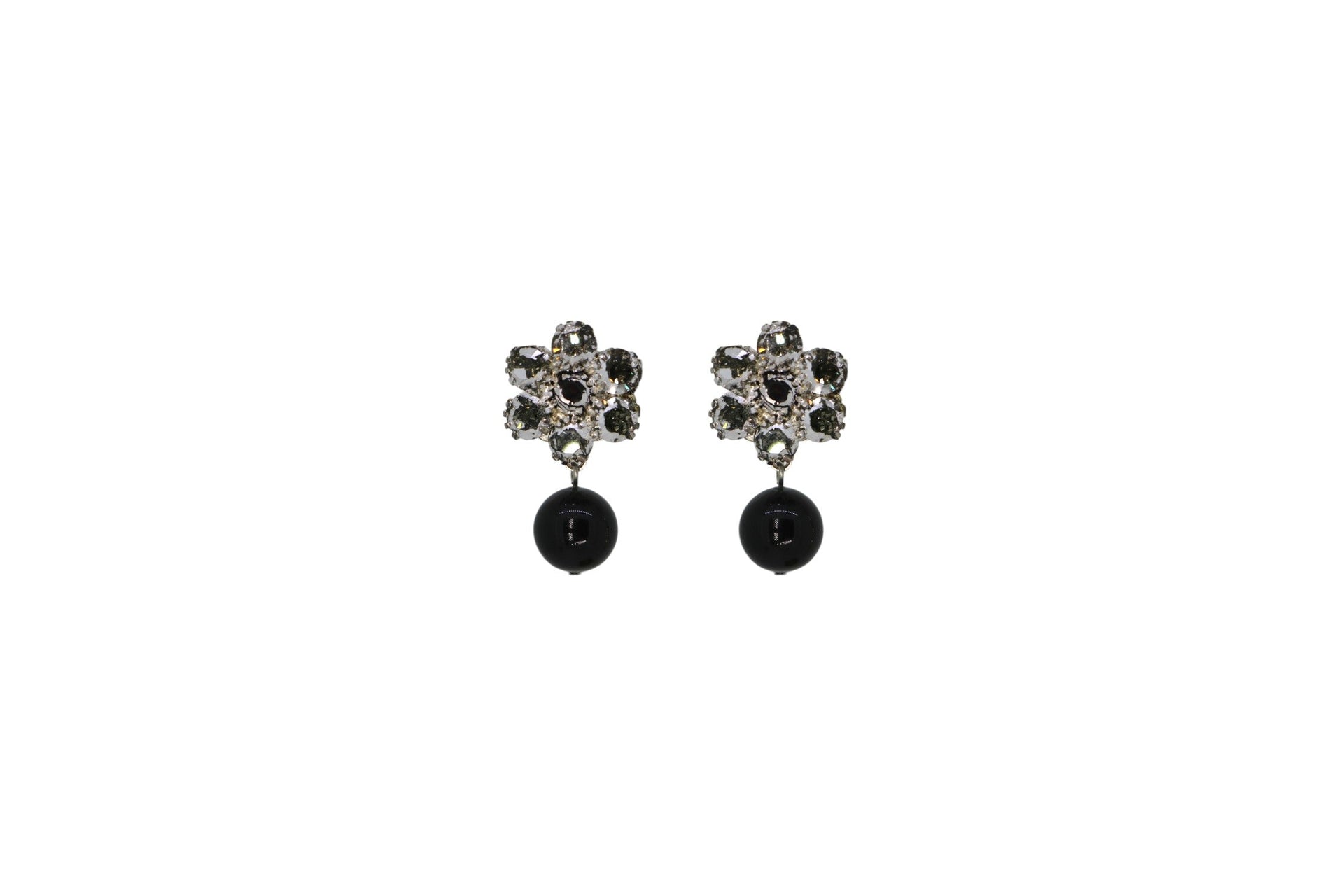 Party Flower Drop Earrings