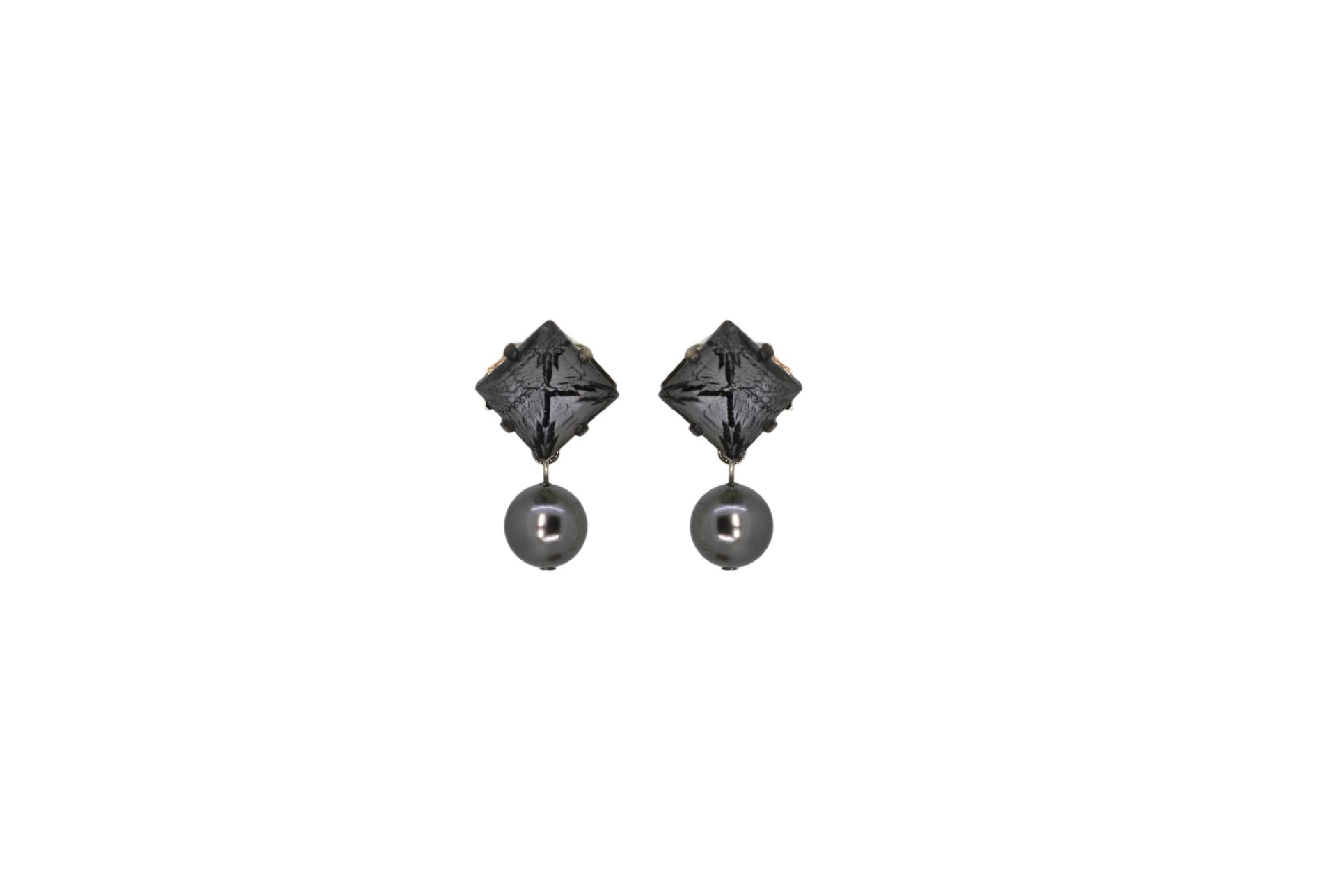 Party Square Drop Earrings