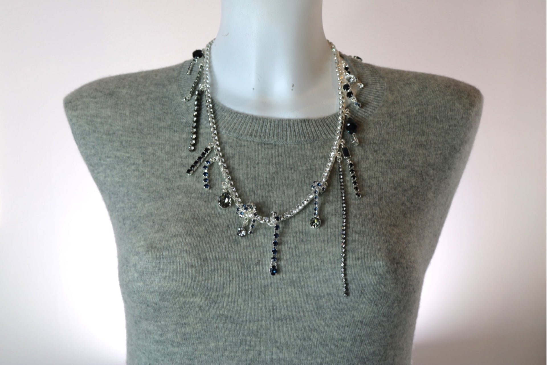 Party Twisted Crystal Necklace
