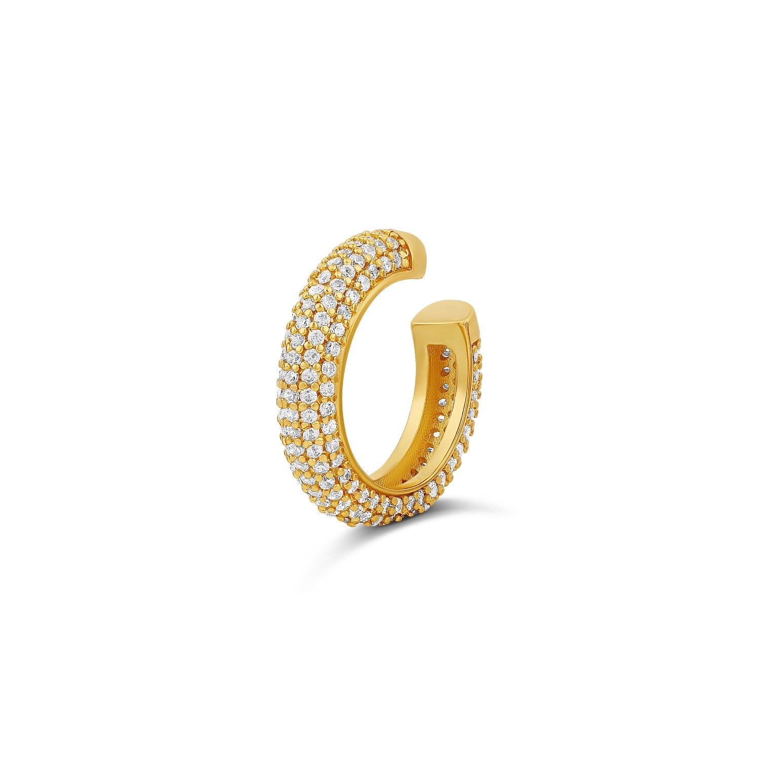 Pave Ear Cuff - Gold