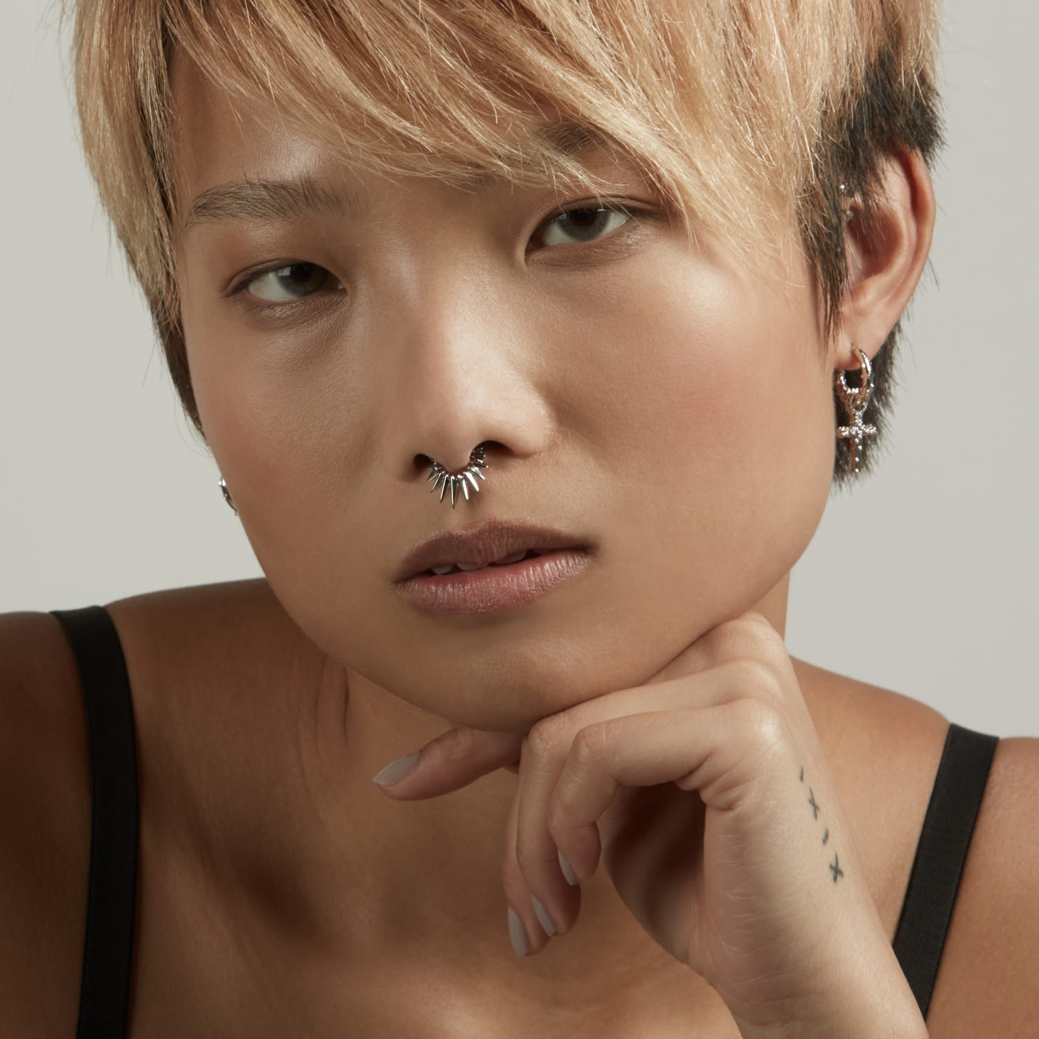 Septum Ring Clip On – Silver