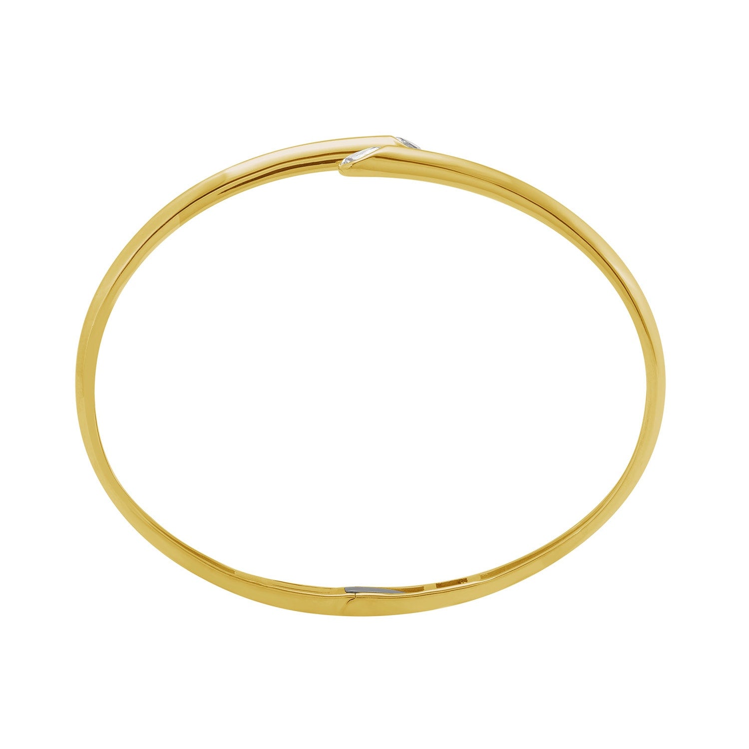 Pear Cut Diamond Cuff Bracelet In Yellow Gold – Fine Jewelry For Everyday Elegance