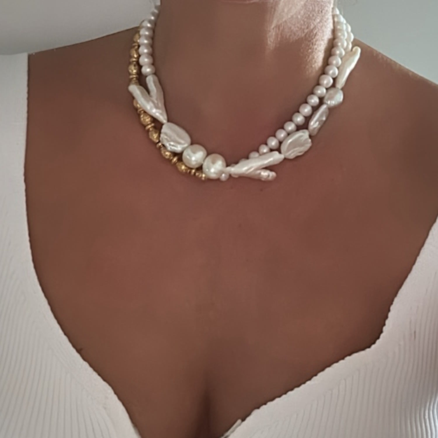 Pearl Style Necklace
