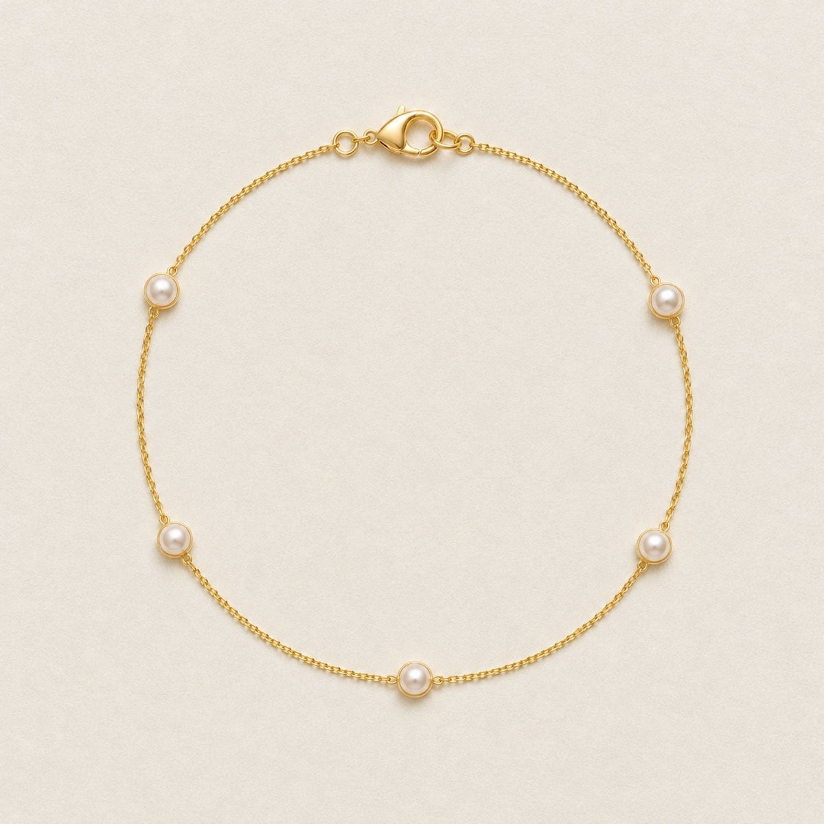 Aurora Pearl Station Bracelet