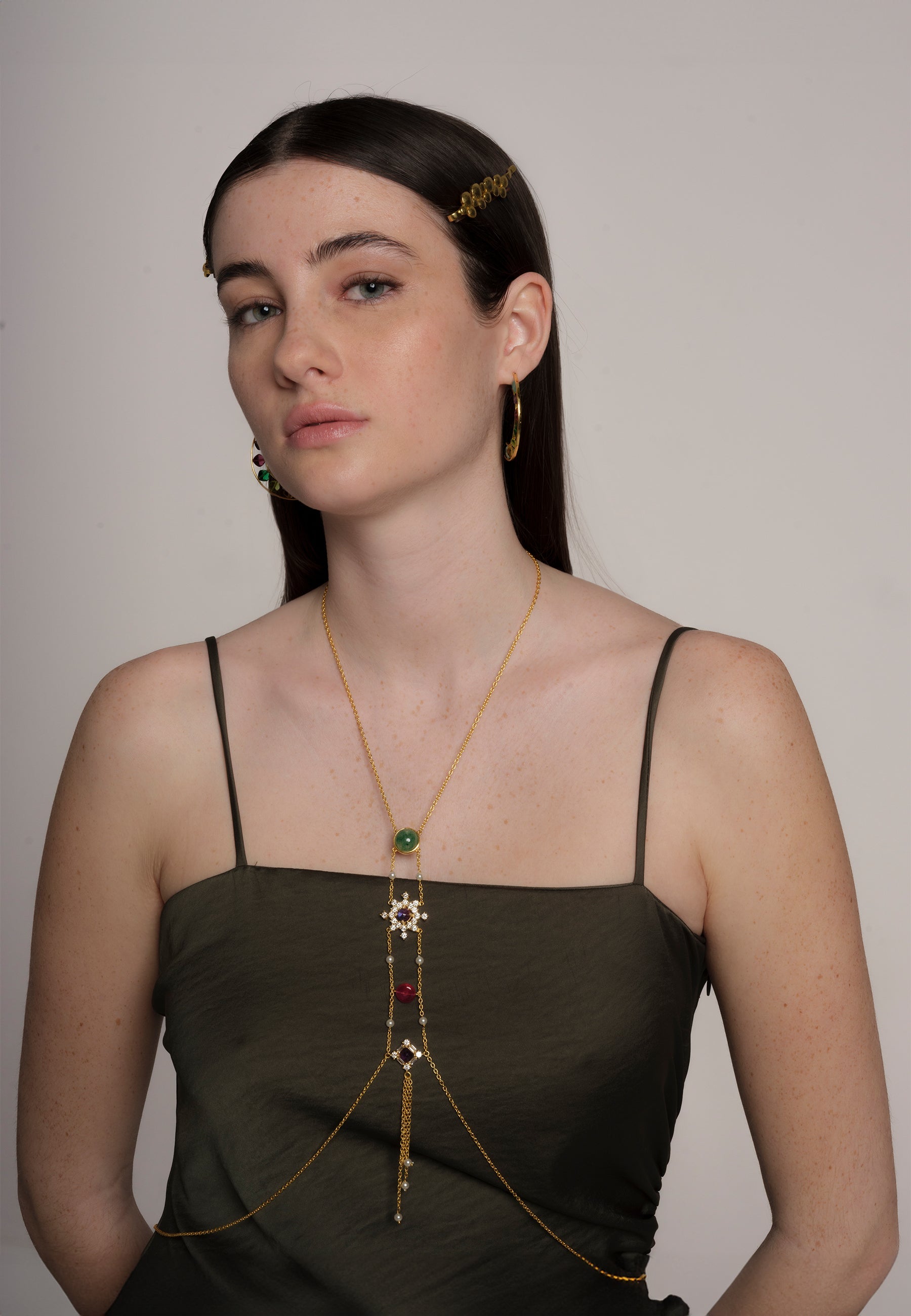Galatea Multicolor Body Chain