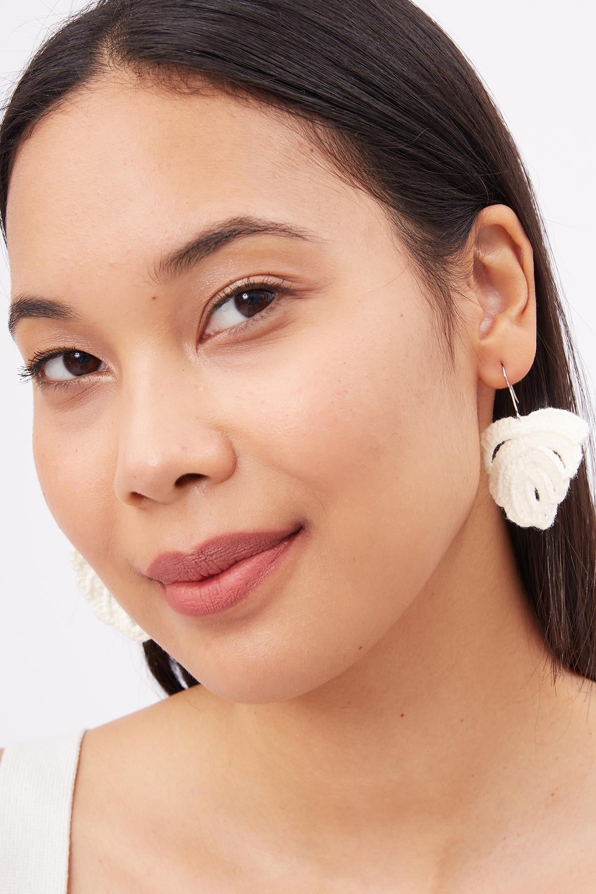 Isabel Handmade Knit Earrings