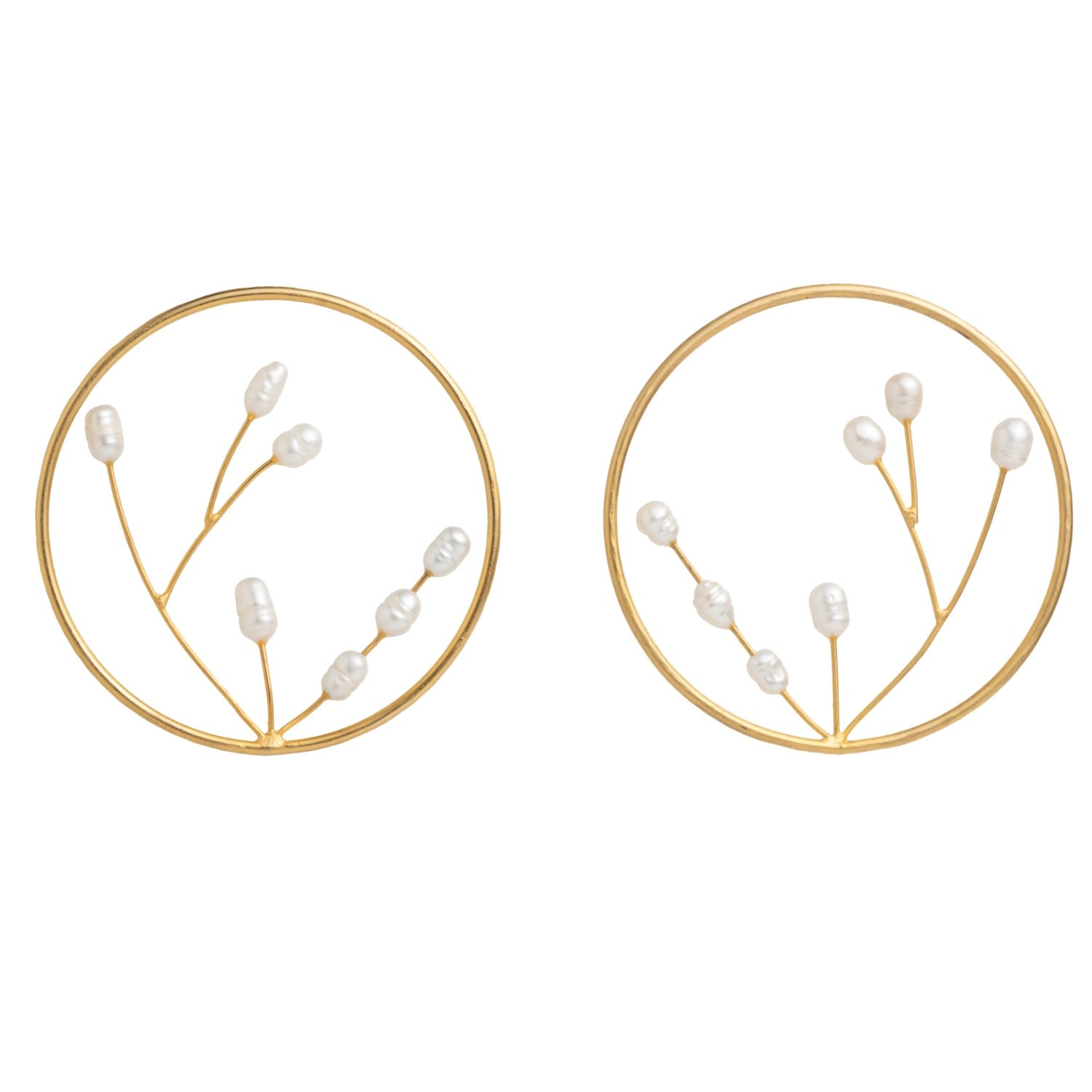 Perla De Blanca Earrings