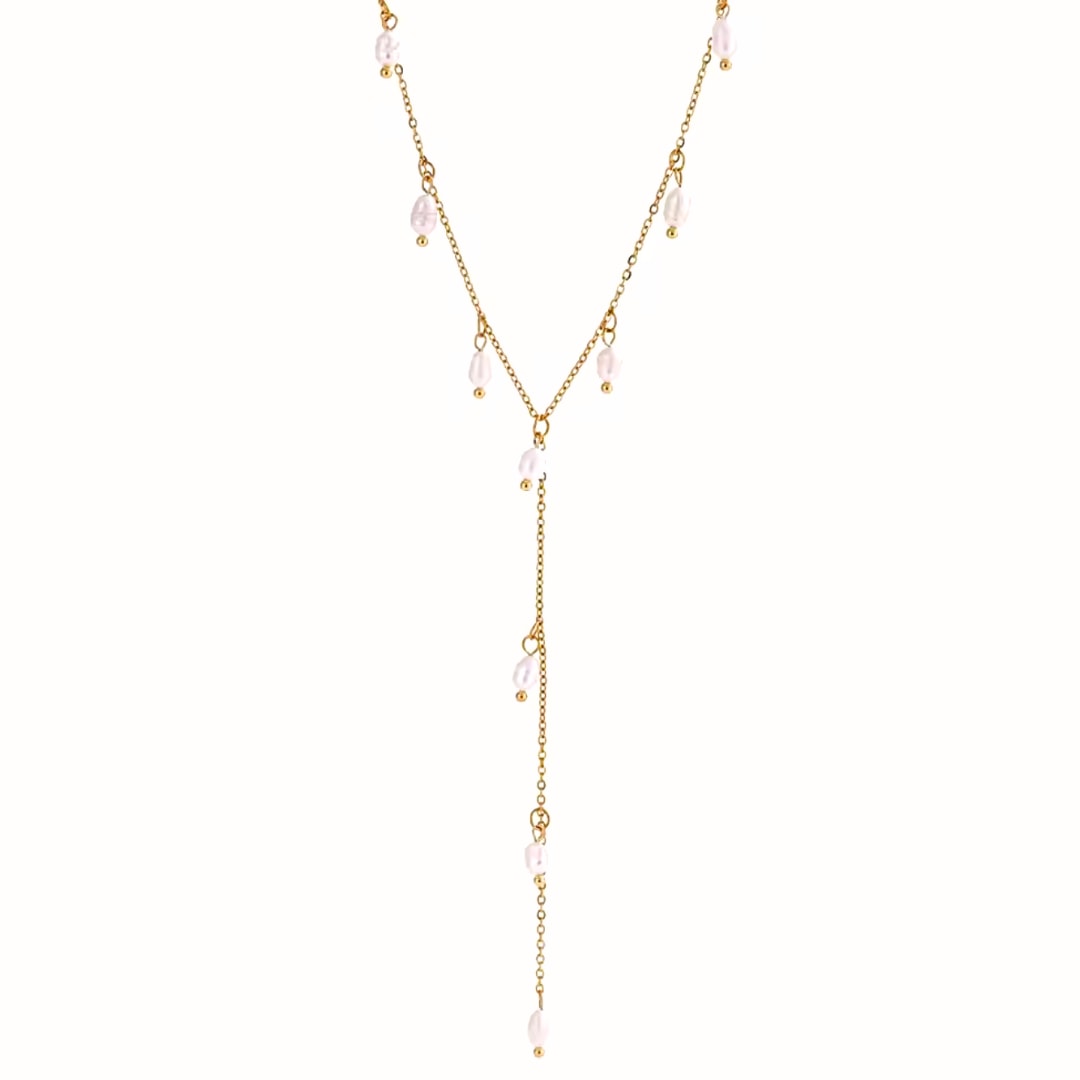Perline Lariat Necklace
