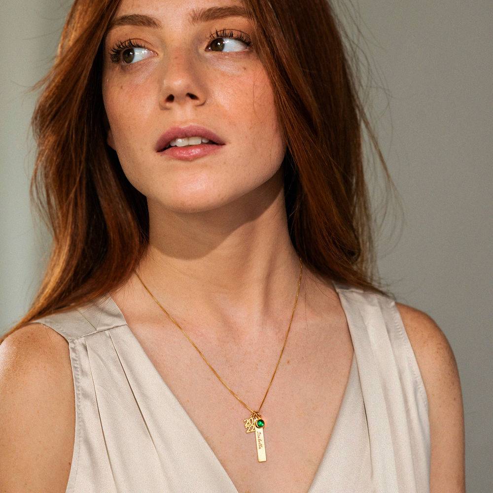 Personalized Charms Graduation Necklace in Gold Vermeil - Graduation Gift