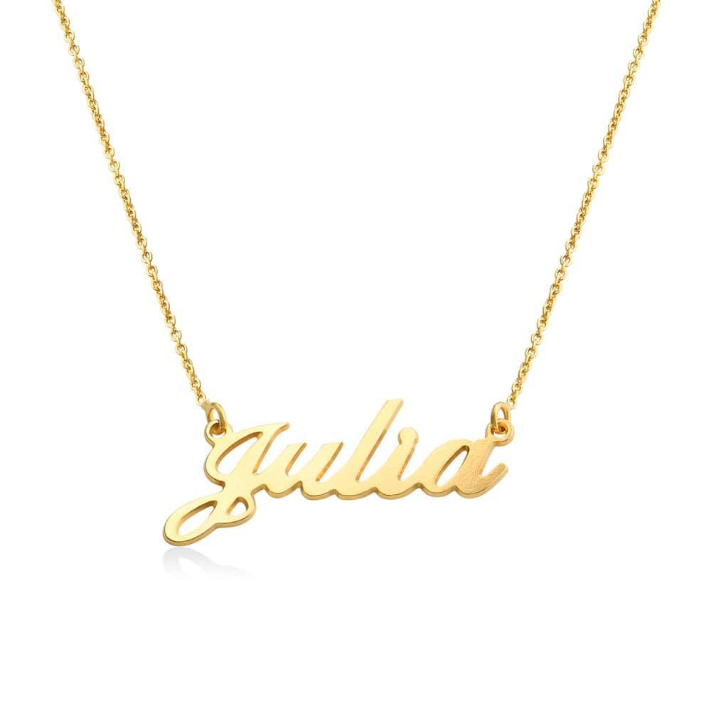 Personalized Classic Name Necklace in Vermeil - Sister Gifts